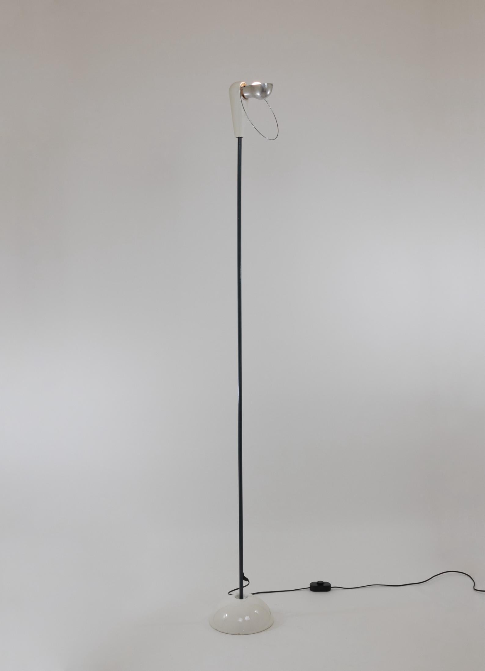 Italian Bibip floor lamp by Achille Castiglioni for Flos, 1970s For Sale