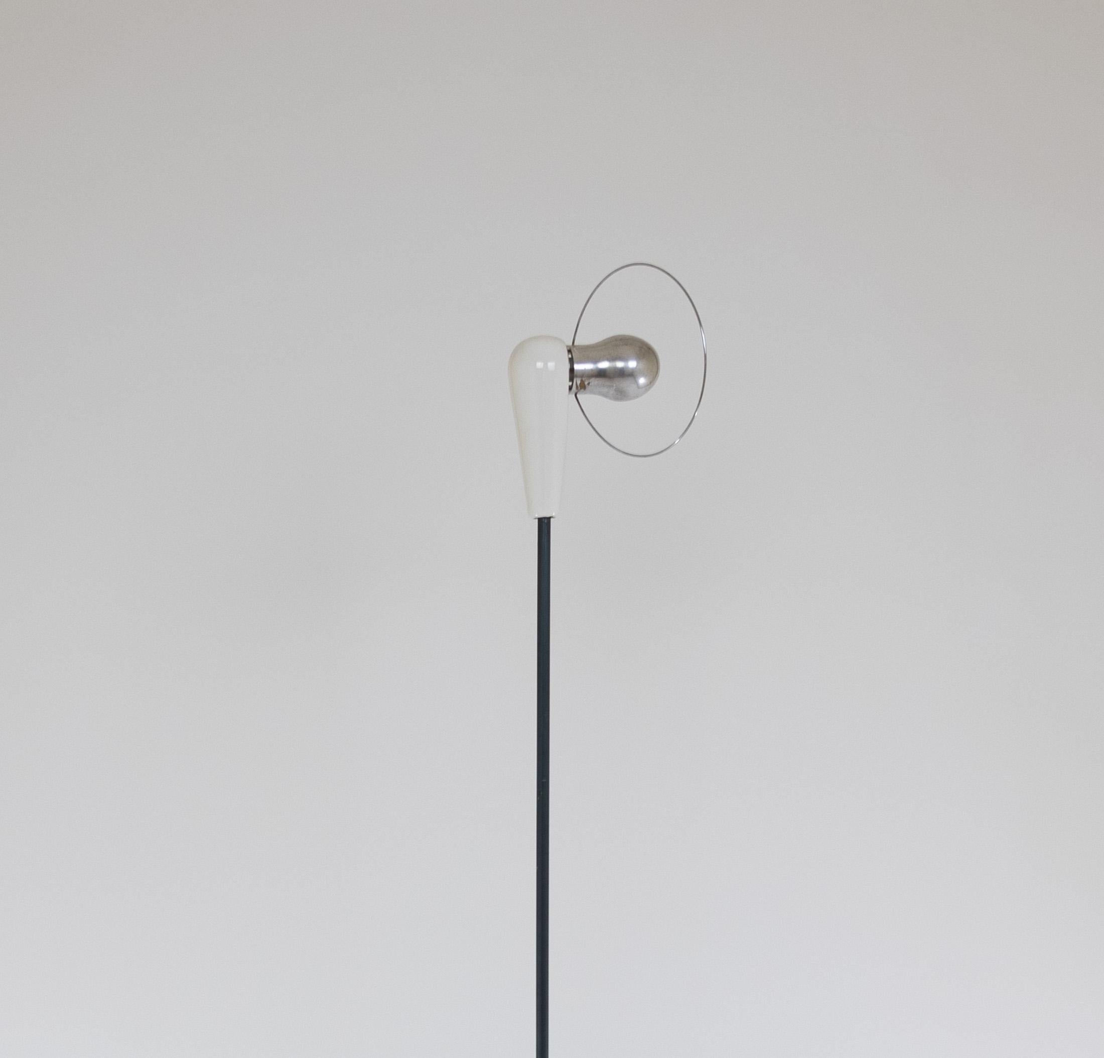 Bibip floor lamp by Achille Castiglioni for Flos, 1970s In Good Condition For Sale In Rotterdam, NL