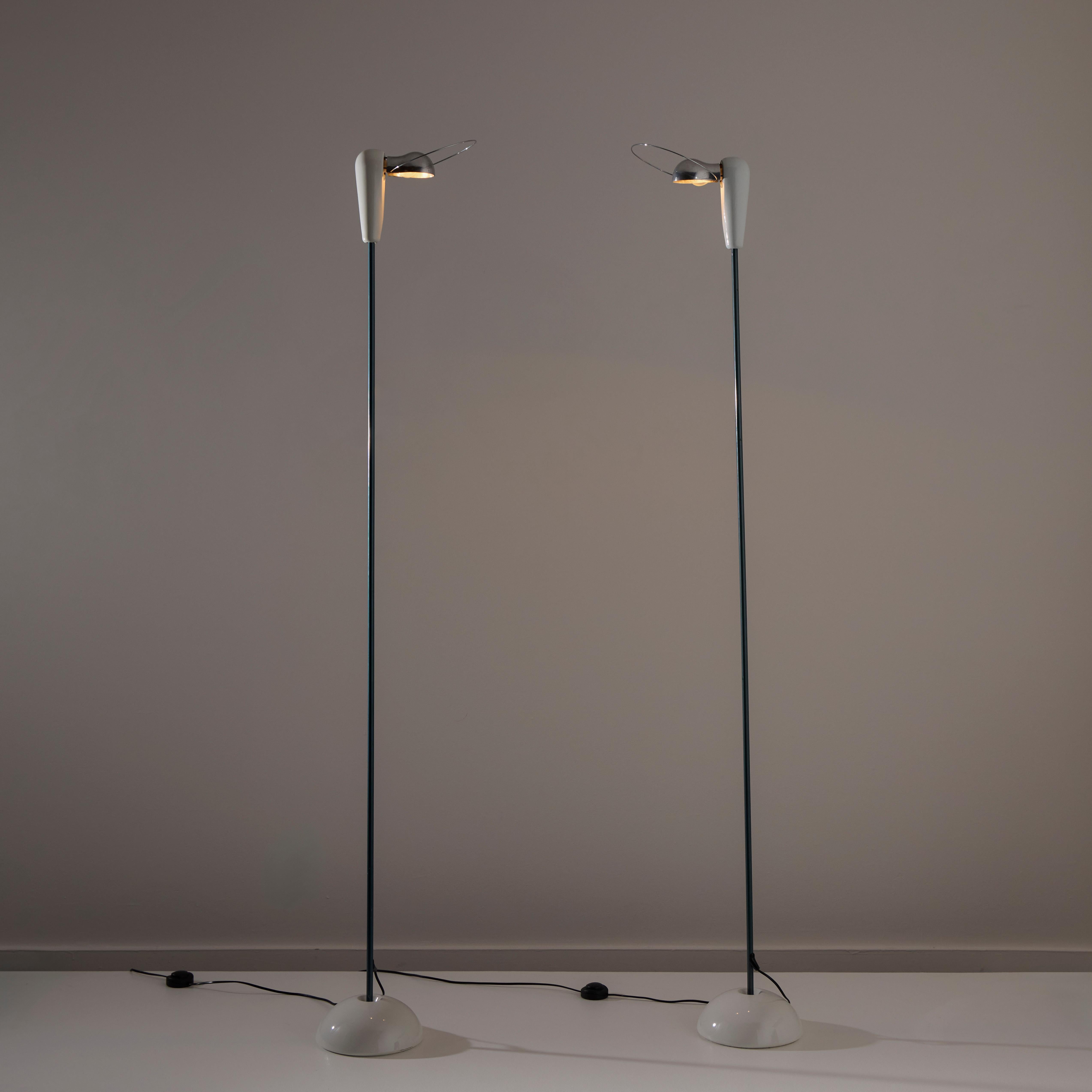 Smaltato Lampade da terra 'Bibip' di Achille Castiglioni per Flos in vendita