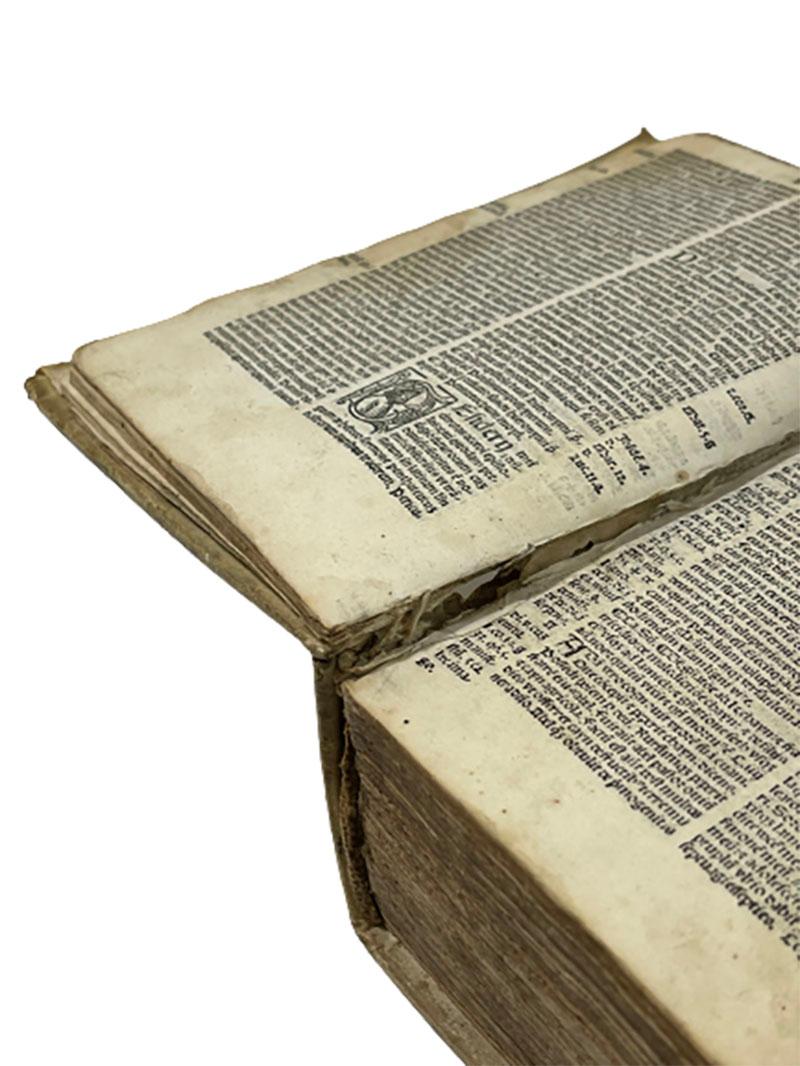 Biblia Cum Concordantijs Veteris & Novi Testamenti & Sacrorum Canonum, 1519 For Sale 11