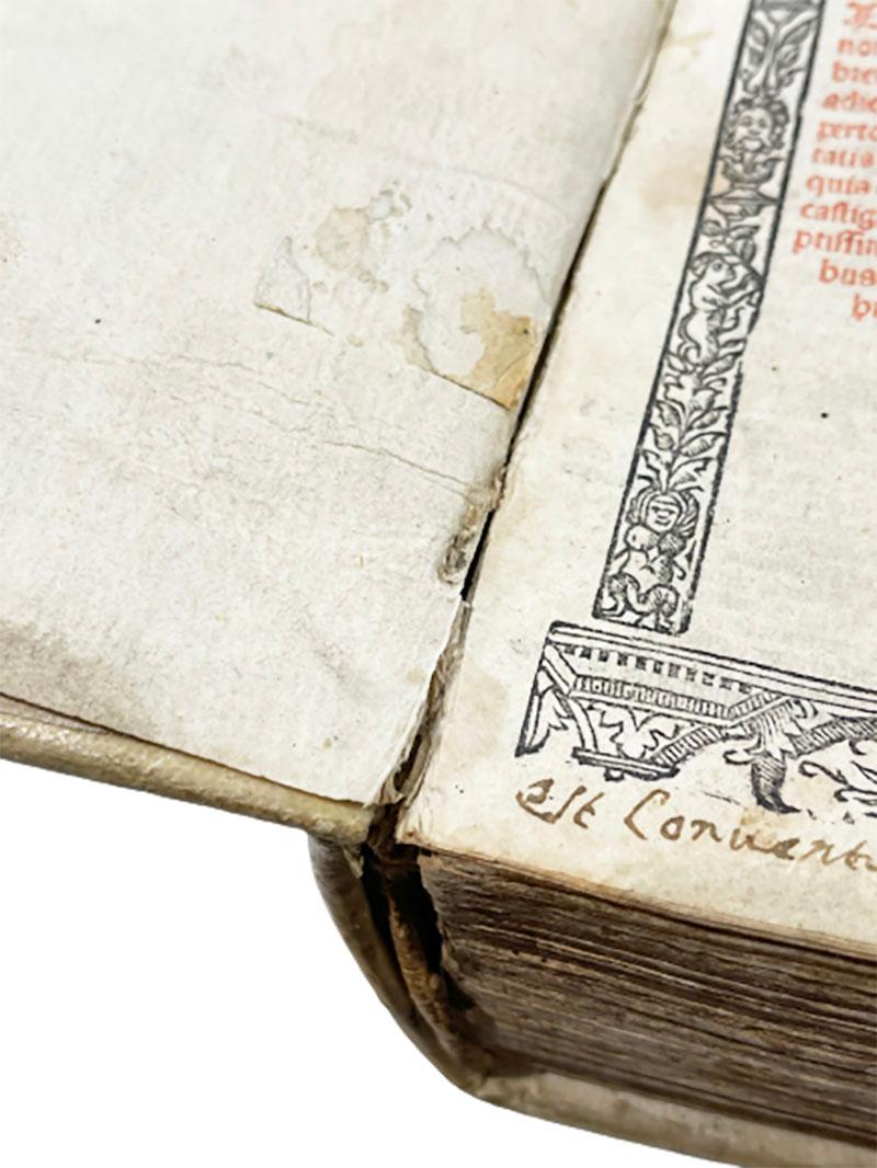 Biblia Cum Concordantijs Veteris & Novi Testamenti & Sacrorum Canonum, 1519 For Sale 13