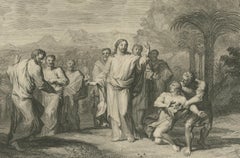 Biblical Engravings – Christ Transfiguration & Healing of the Possessed, ca.1700