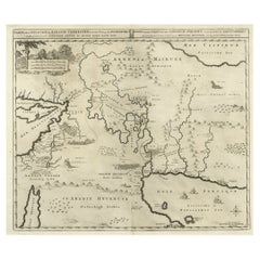 Biblische Karte der Region vom Mittelmeerraum bis zum persischen Golf, 1720
