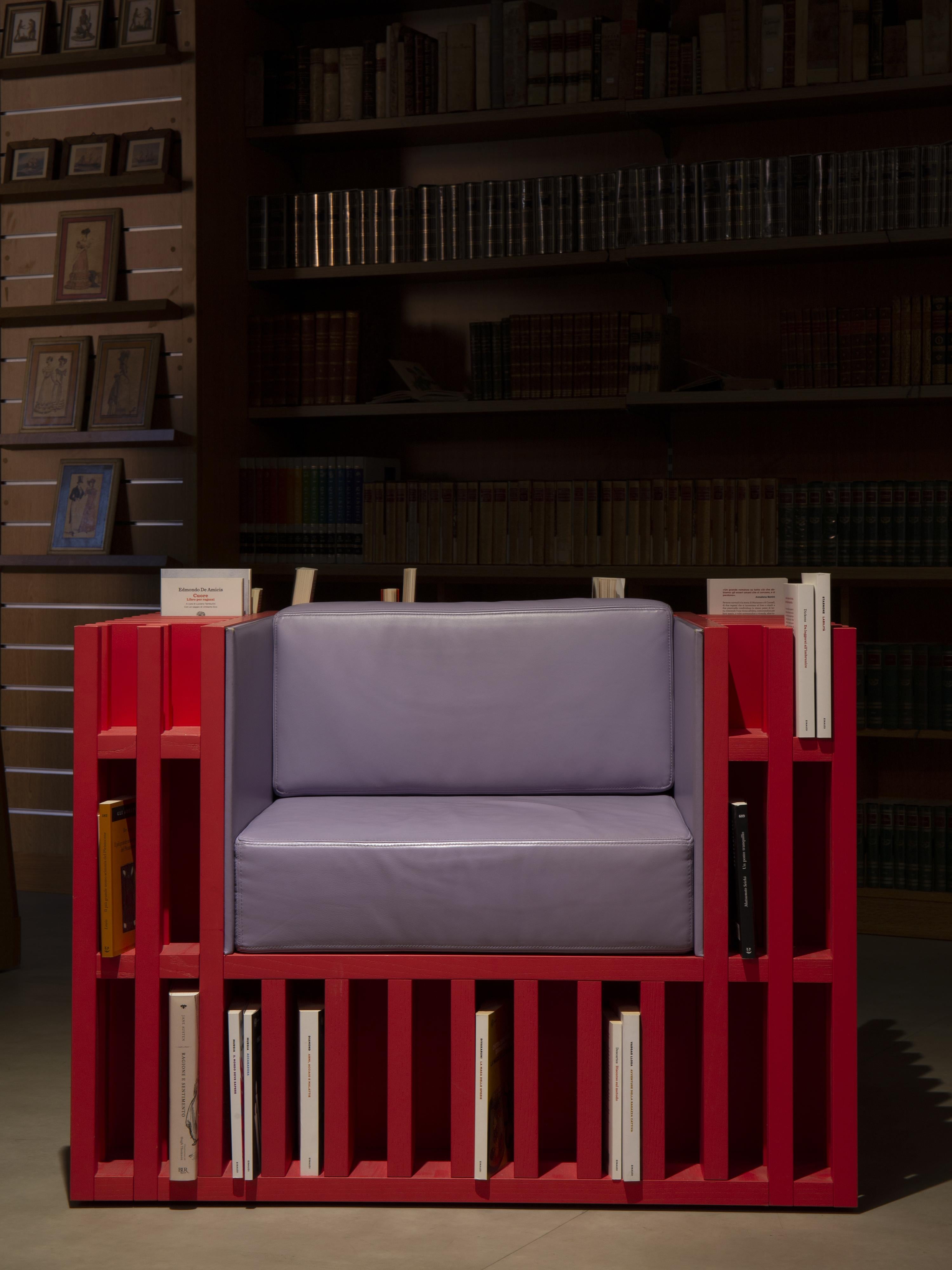 Bibliochaise de Giovanni Gennari Paradisoterrestre Edition en vente 12
