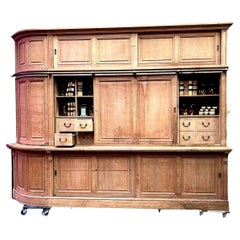 Antique Stripped library of the Bank of France