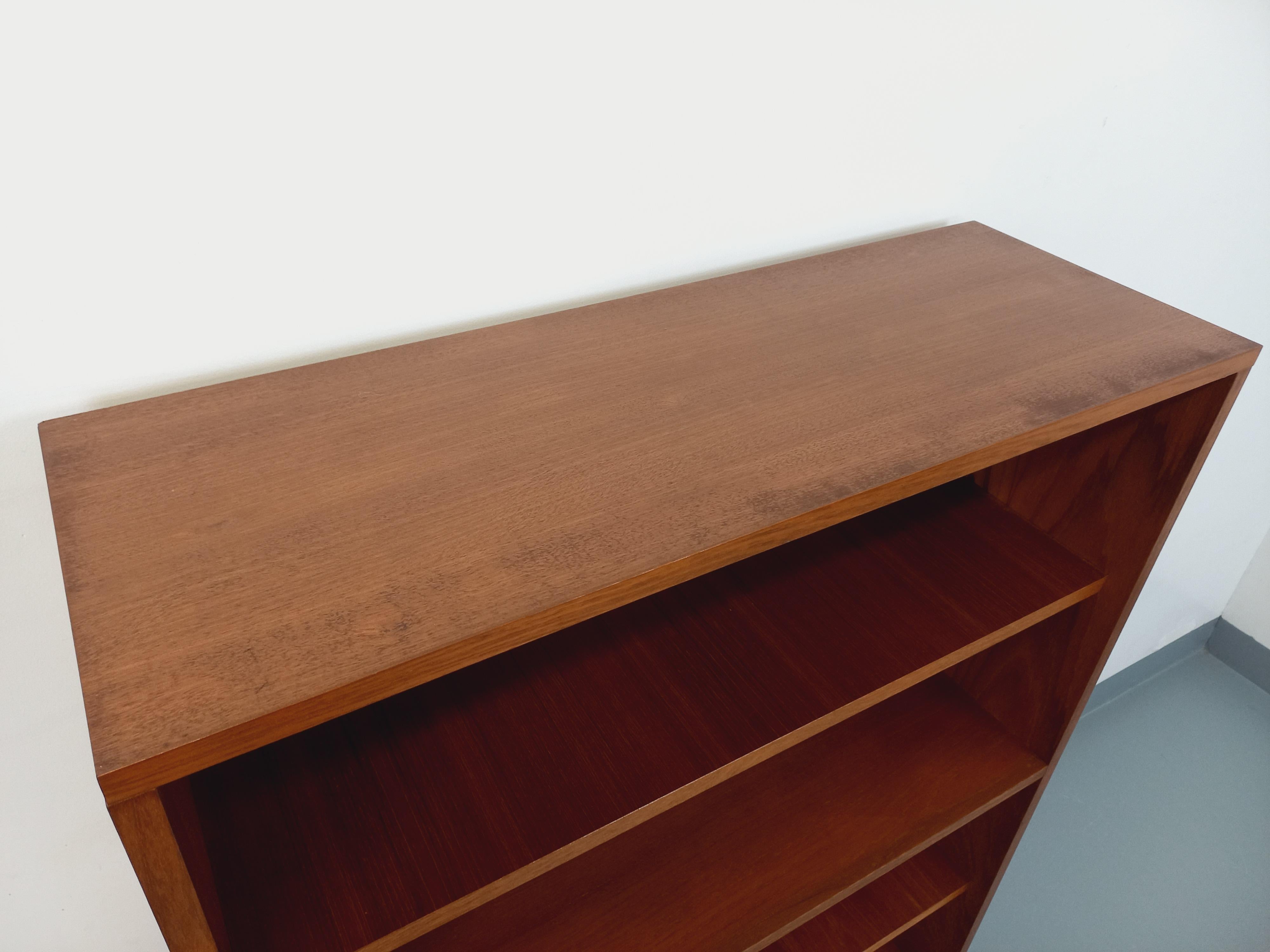 Modulare Bibliothèque étagère im skandinavisch-modernen Vintage-Stil aus Teakholz im Zustand „Gut“ im Angebot in BESANÇON, FR