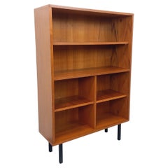 Bibliothèque étagère modulable vintage style scandinave moderniste en teck