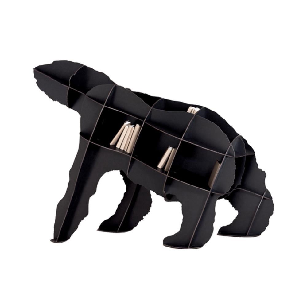 French Bear Bookshelf - Black JOE For Sale