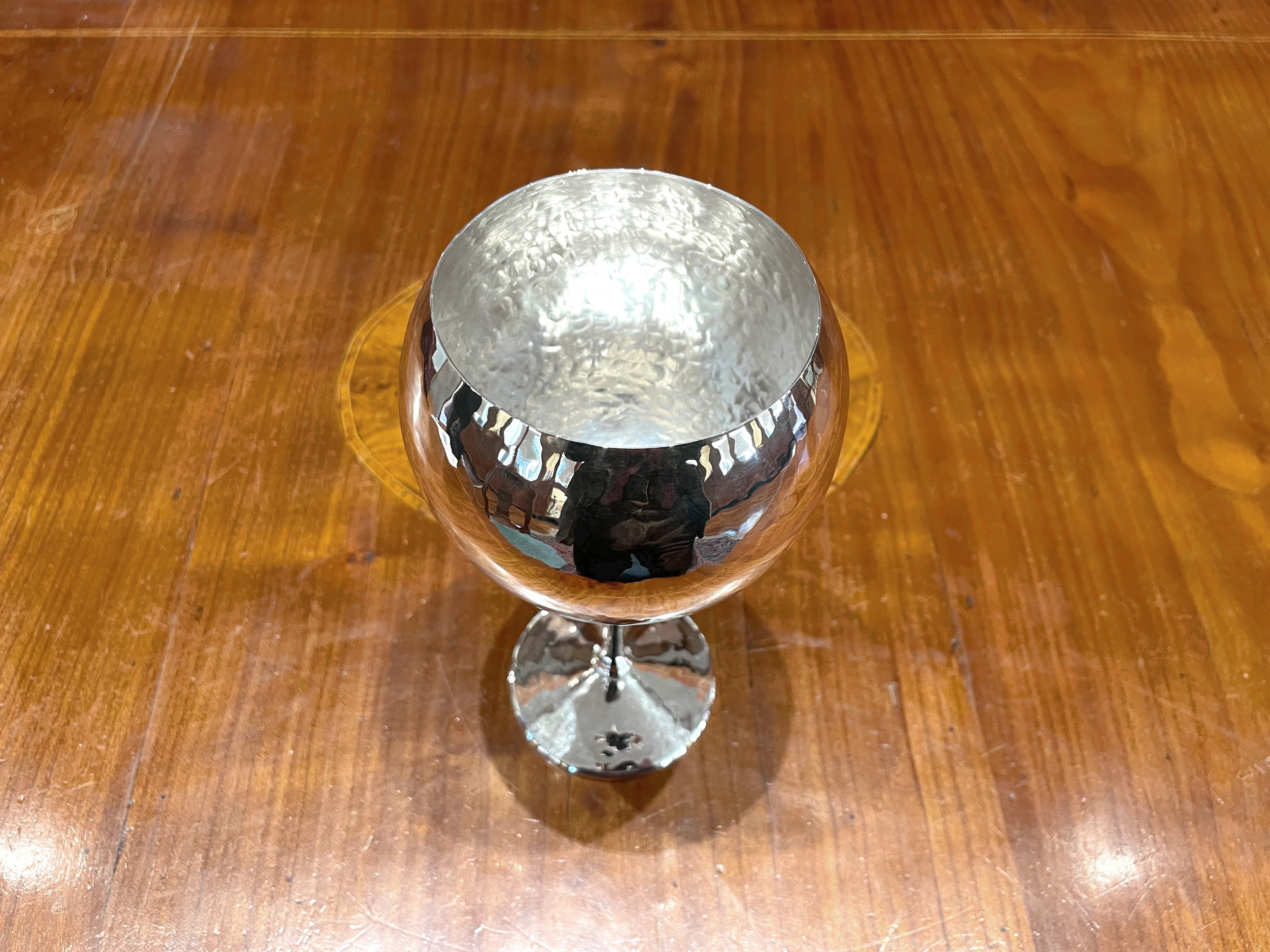 Brandimarte Weinkelch aus 925er Sterlingsilber für Damen oder Herren im Angebot