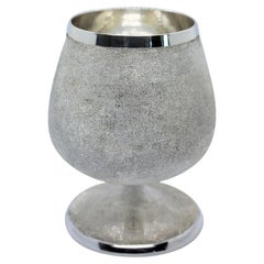 Solid silver whiskey glass, Moon, 1 piece