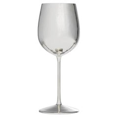 Brandimarte 925 Sterling Silber großes Weinglas in Tulpenform
