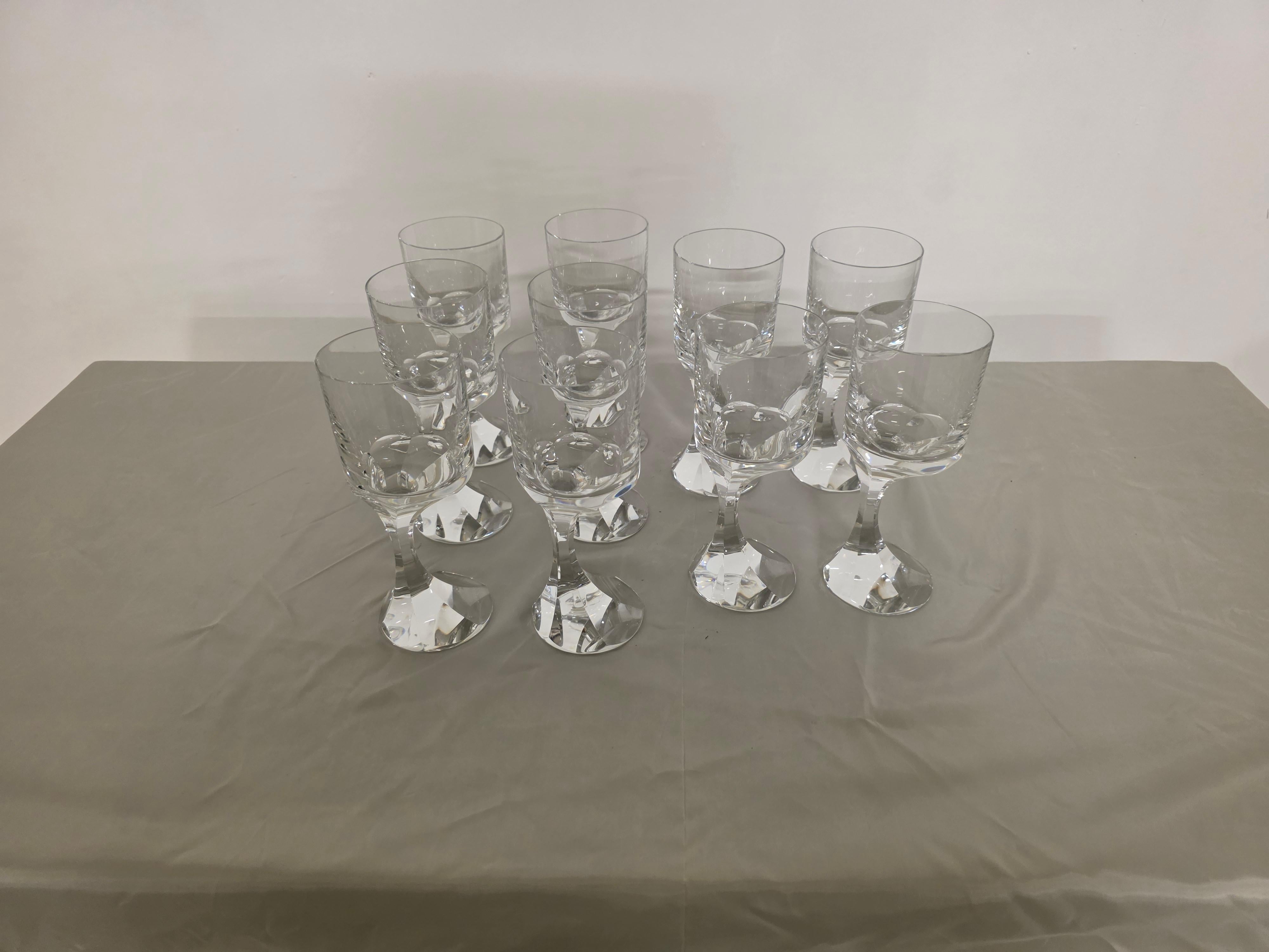 Narciso Baccarat Gläser (Late 20th Century) im Angebot