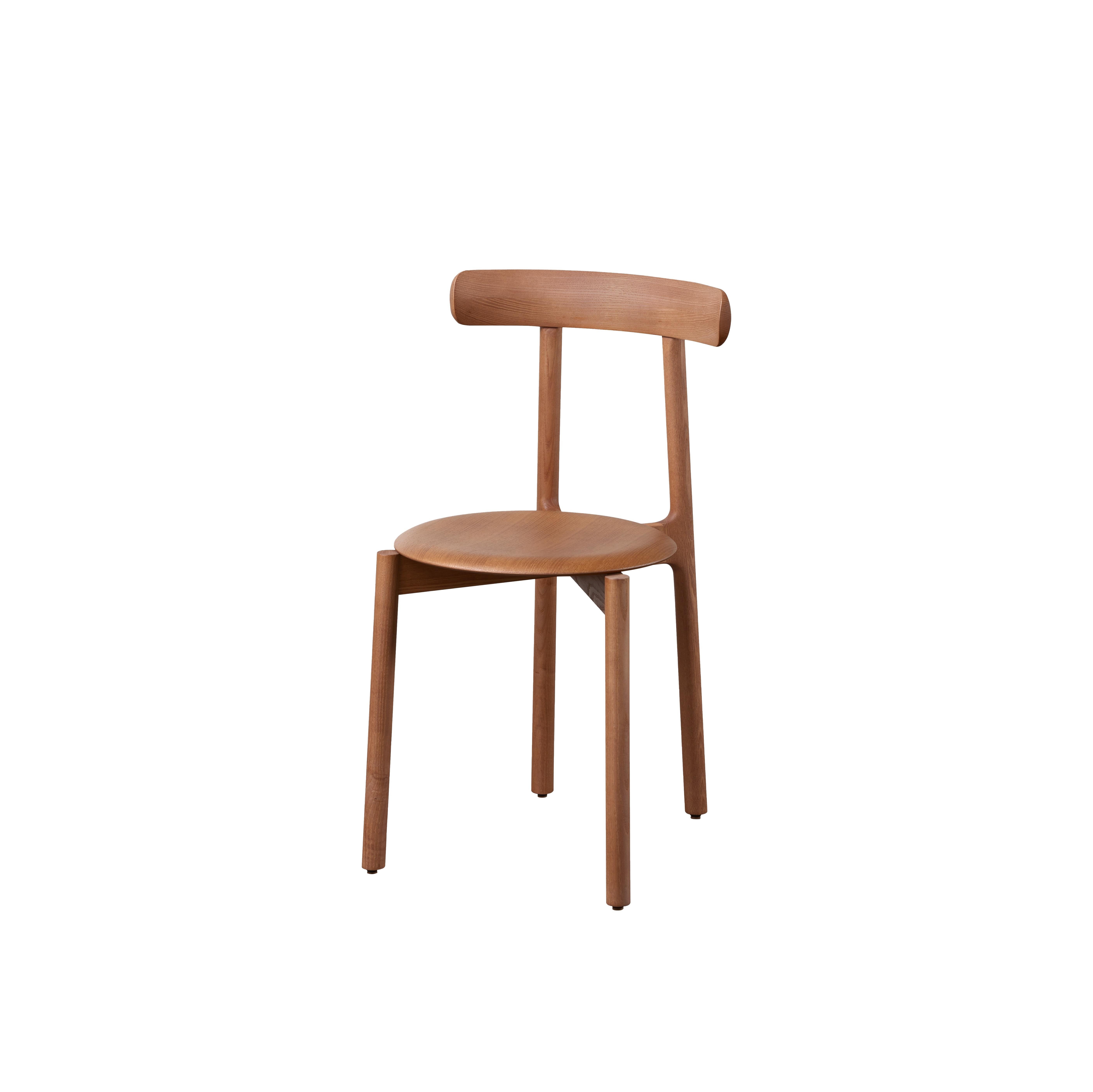 Bice Chair in Solid Wooden by  E-ggs In New Condition For Sale In Brooklyn, NY