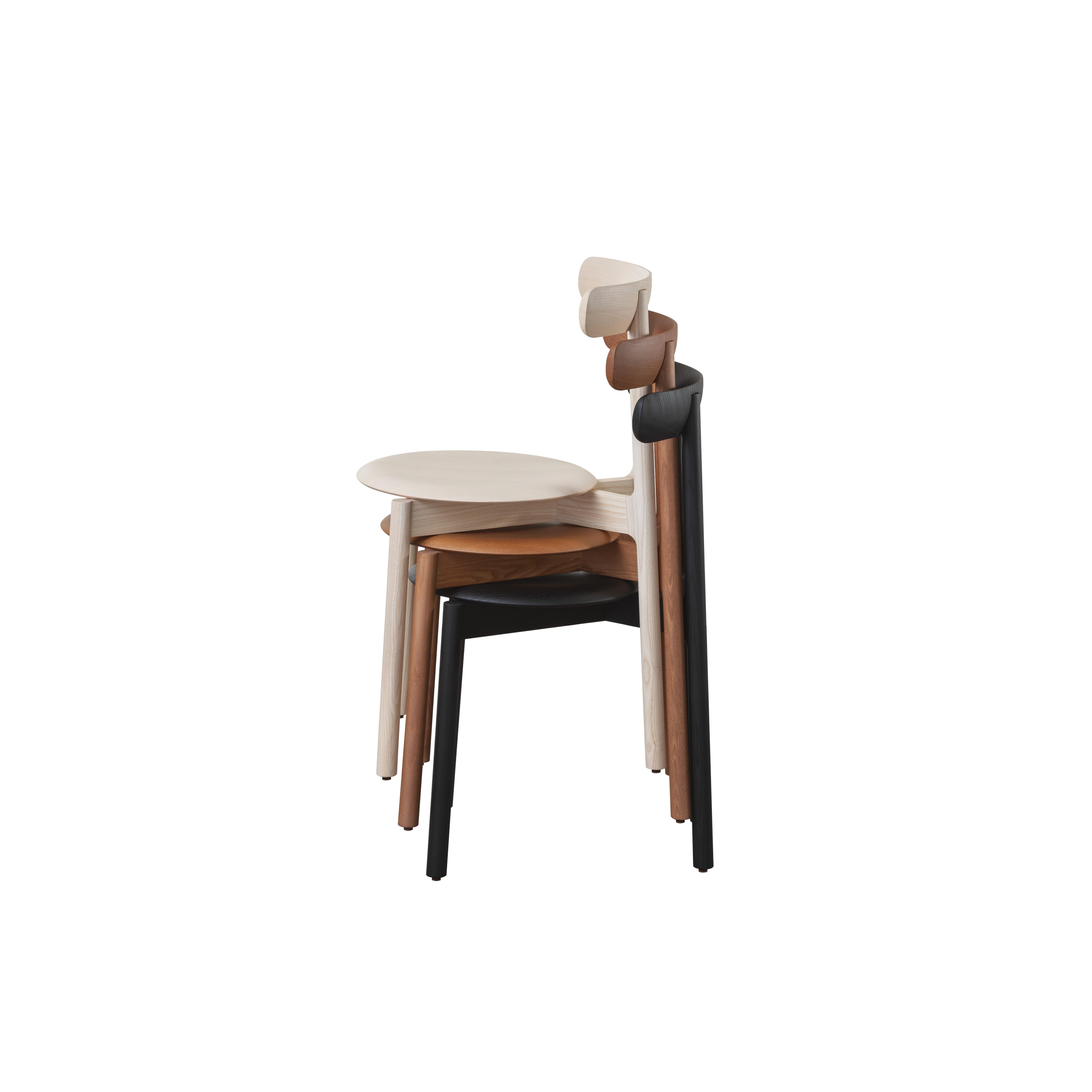Bice Chair in Solid Wooden by  E-ggs For Sale 1