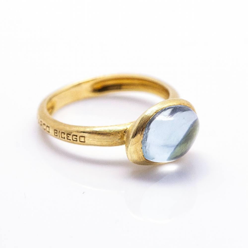 BICEGO FRAME ring with Topaz For Sale 1