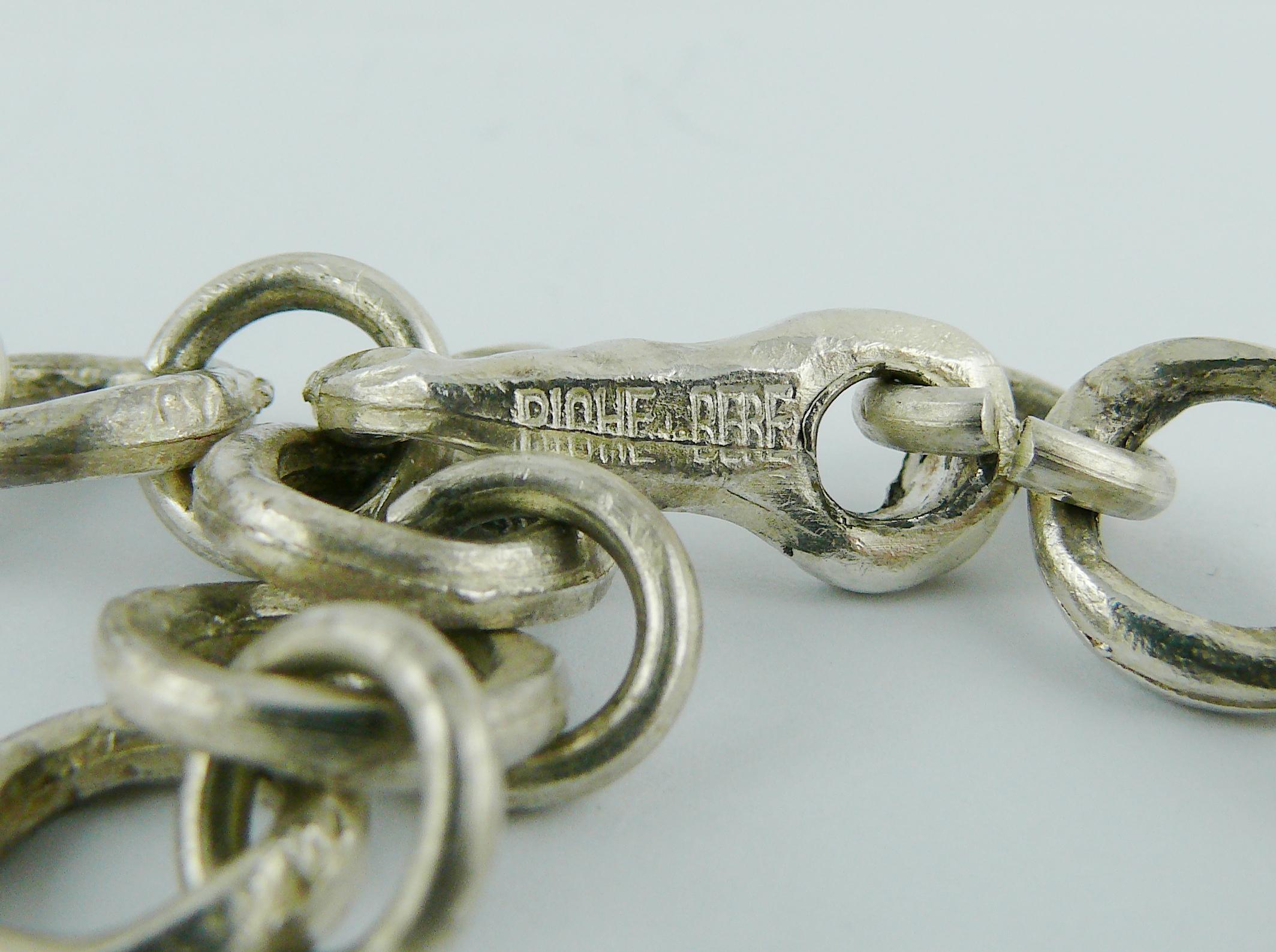 Biche de Bere Vintage Massive Limited Edition Graffitis Plastron Necklace 9