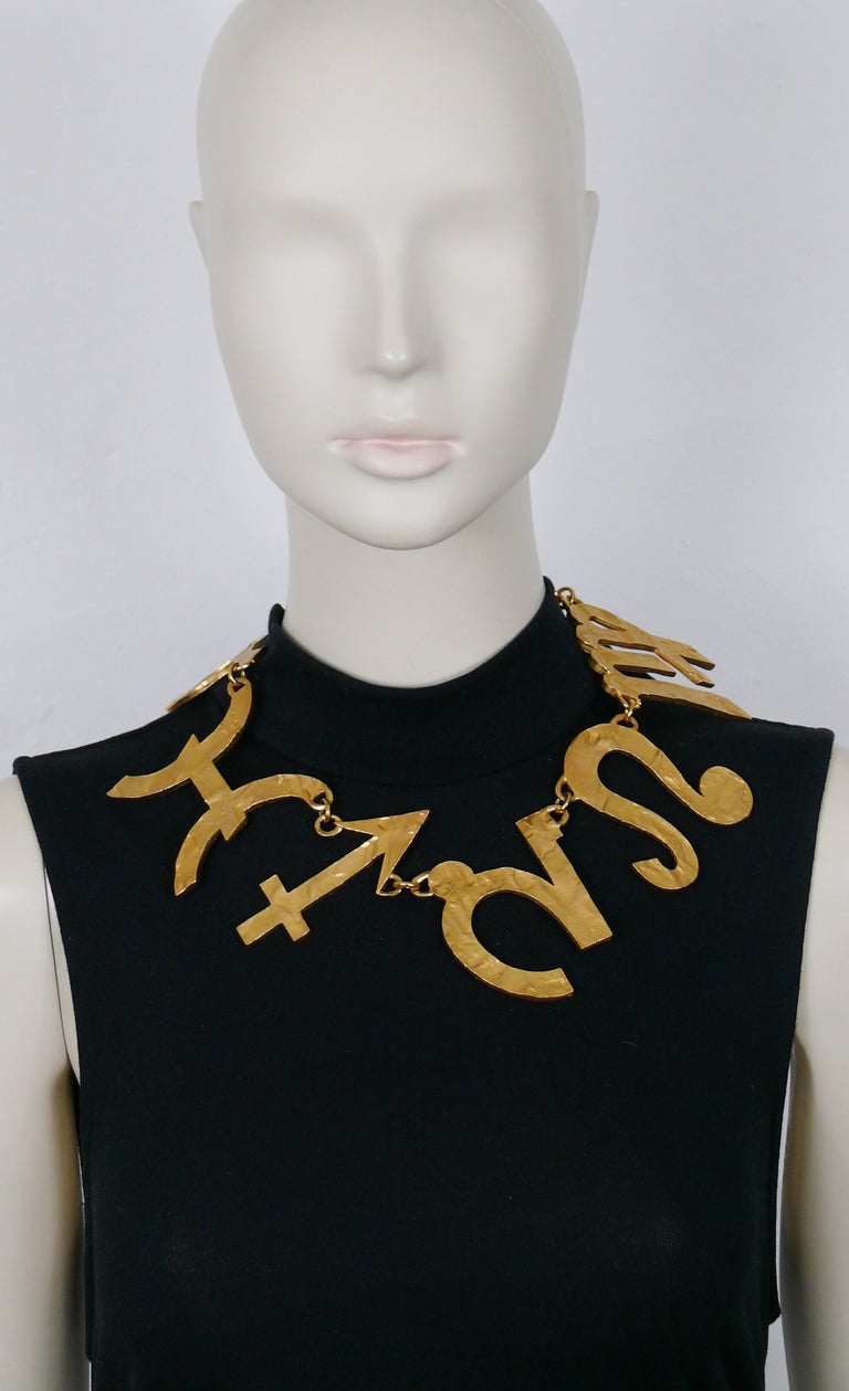 Collier Vintage Biche De Bère Paris - Set Avec Boucles D'oreilles, édition Limitée Signée