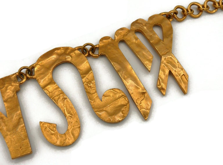Collier Vintage Biche De Bère Paris - Set Avec Boucles D'oreilles, édition Limitée Signée - Occasion