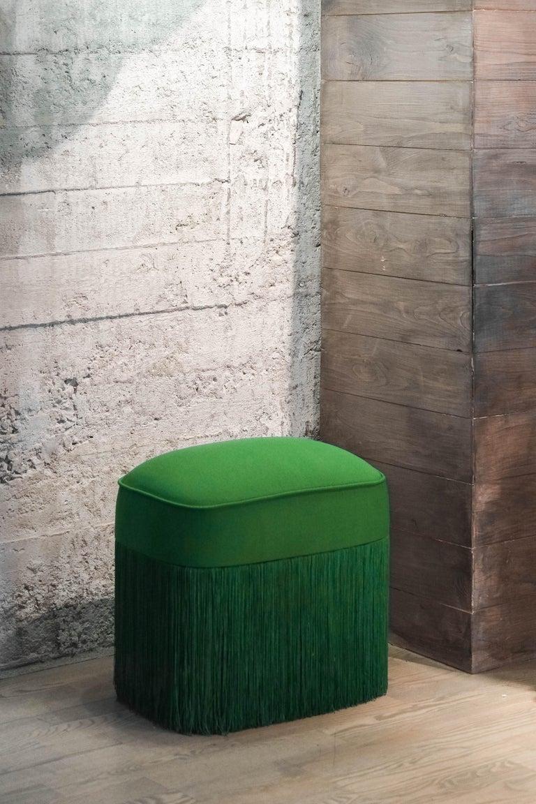 Bicolor Galata Ottoman by Edvin Klasson In New Condition In Geneve, CH