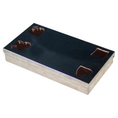 Bicolor Metal Decorative Box