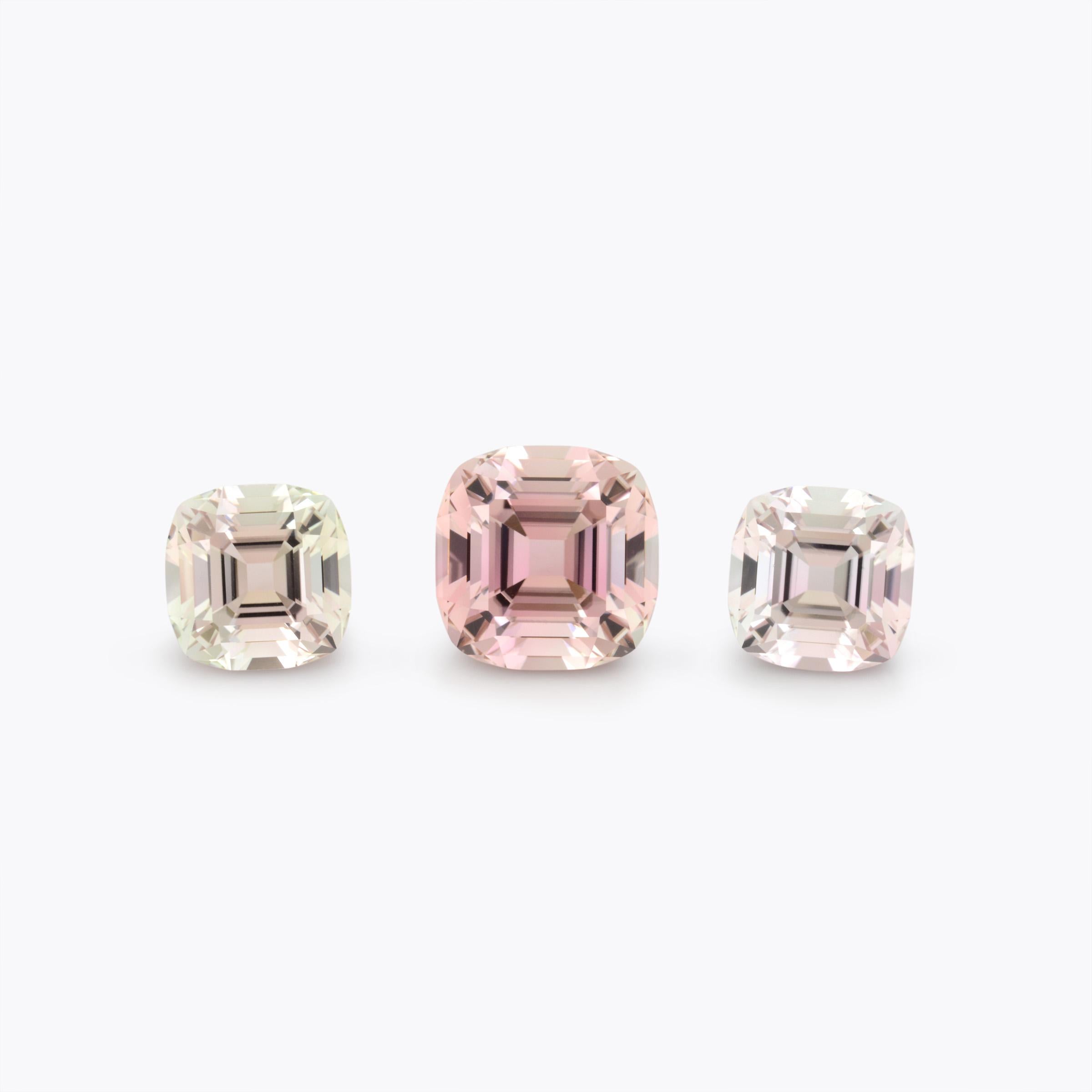 Exclusive 12.09 carat Bicolor Tourmaline gem set, offered unmounted to an avid gemstone collector.
This is a unique set for a custom ring and matching earrings.
Returns are accepted and paid by us within 7 days of delivery.
We offer supreme custom