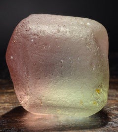 Bicolor Tourmaline Ring Gem 27.88 Carat Square Cushion Loose Gemstone