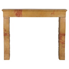 Bicolor Vintage-Kaminumrandung Zeitlose Design-Linien Natürliche Schönheit & Patina