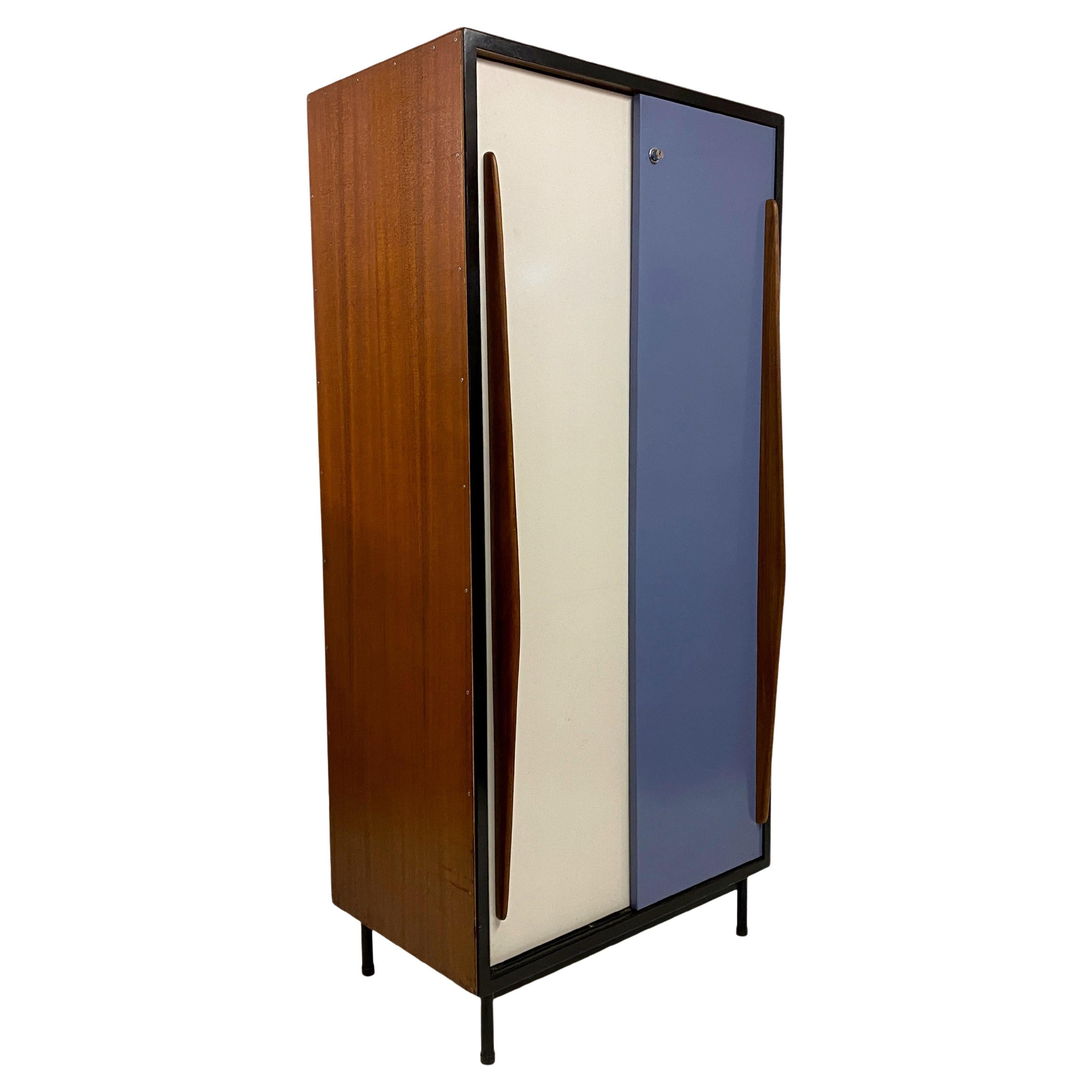 Bicoloured Cabinet By Willy Van Der Mereen For Tubax For Sale