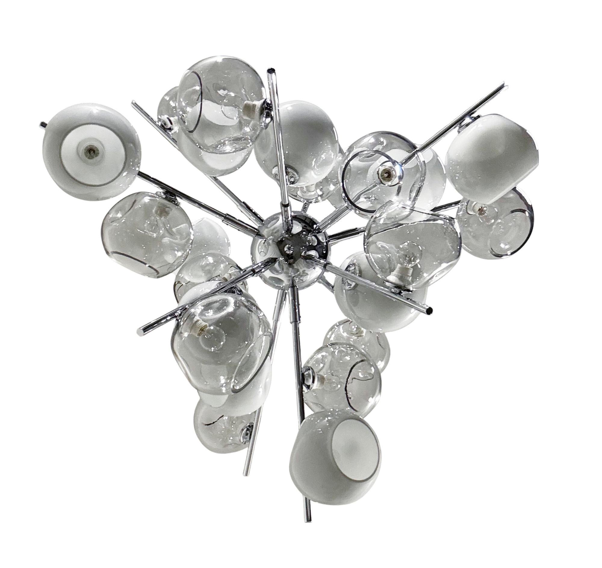 Bicroma Sputnik-Kronleuchter von Fabio Ltd (Italienisch) im Angebot