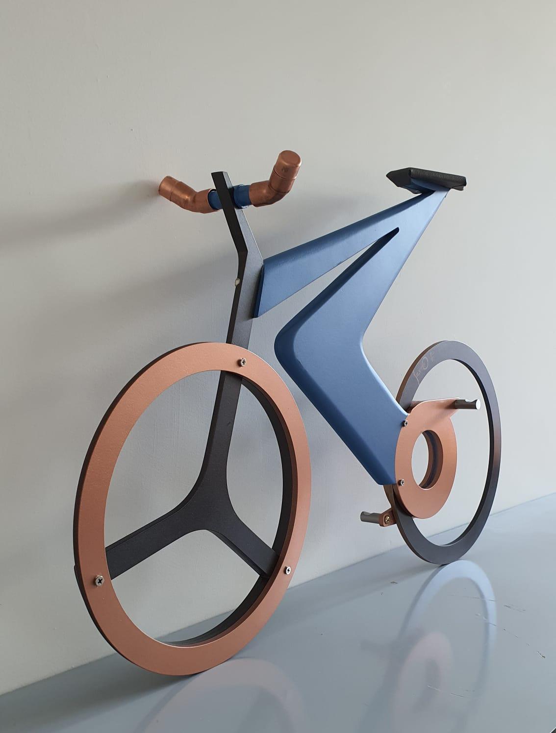 Autre Bicyclette / Art / Sculpture / Le vélo des capitaines / Silvino Lopeztovar / Design en vente