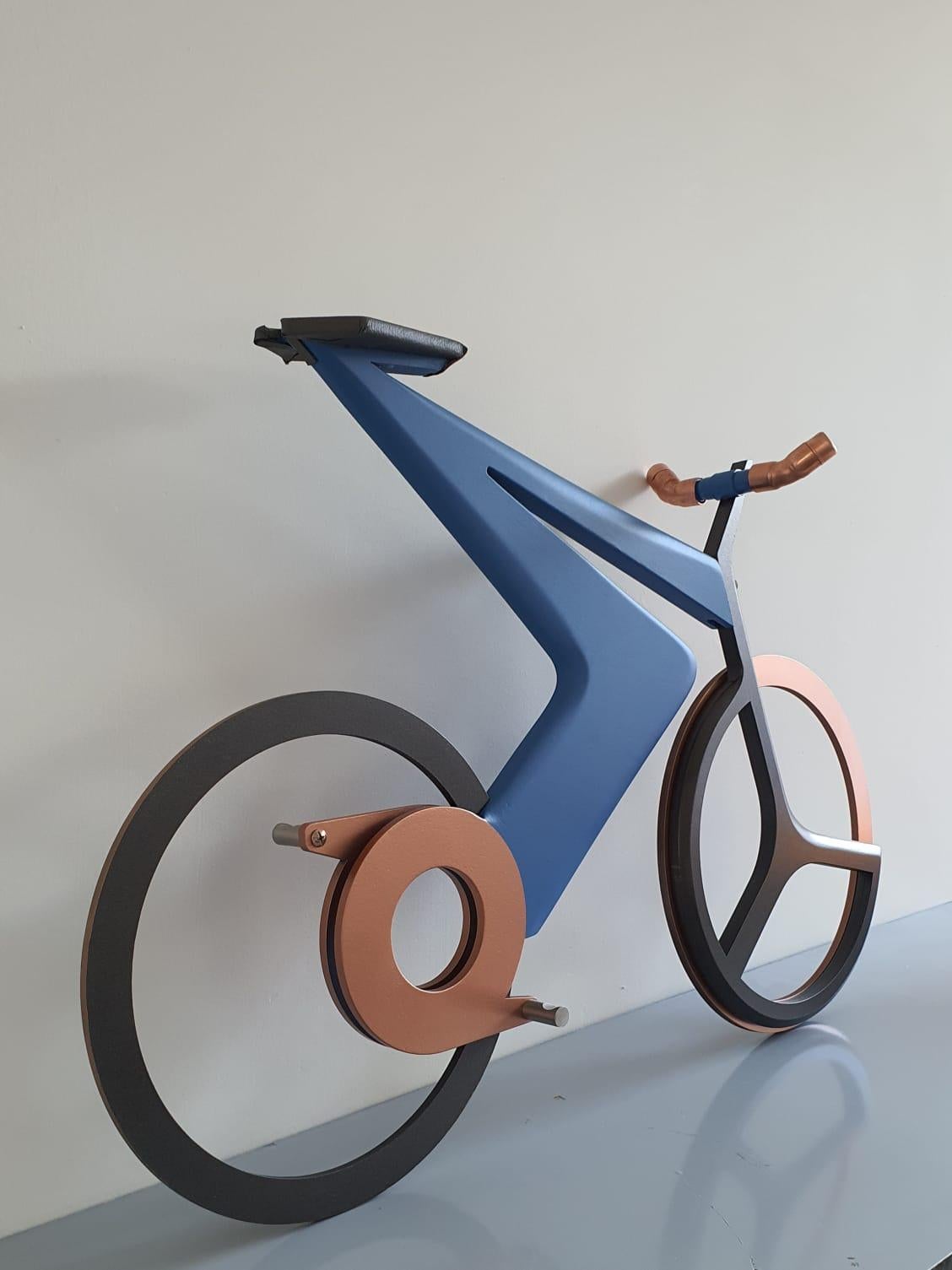 Bicyclette / Art / Sculpture / Le vélo des capitaines / Silvino Lopeztovar / Design Excellent état - En vente à COYOACAN, DF