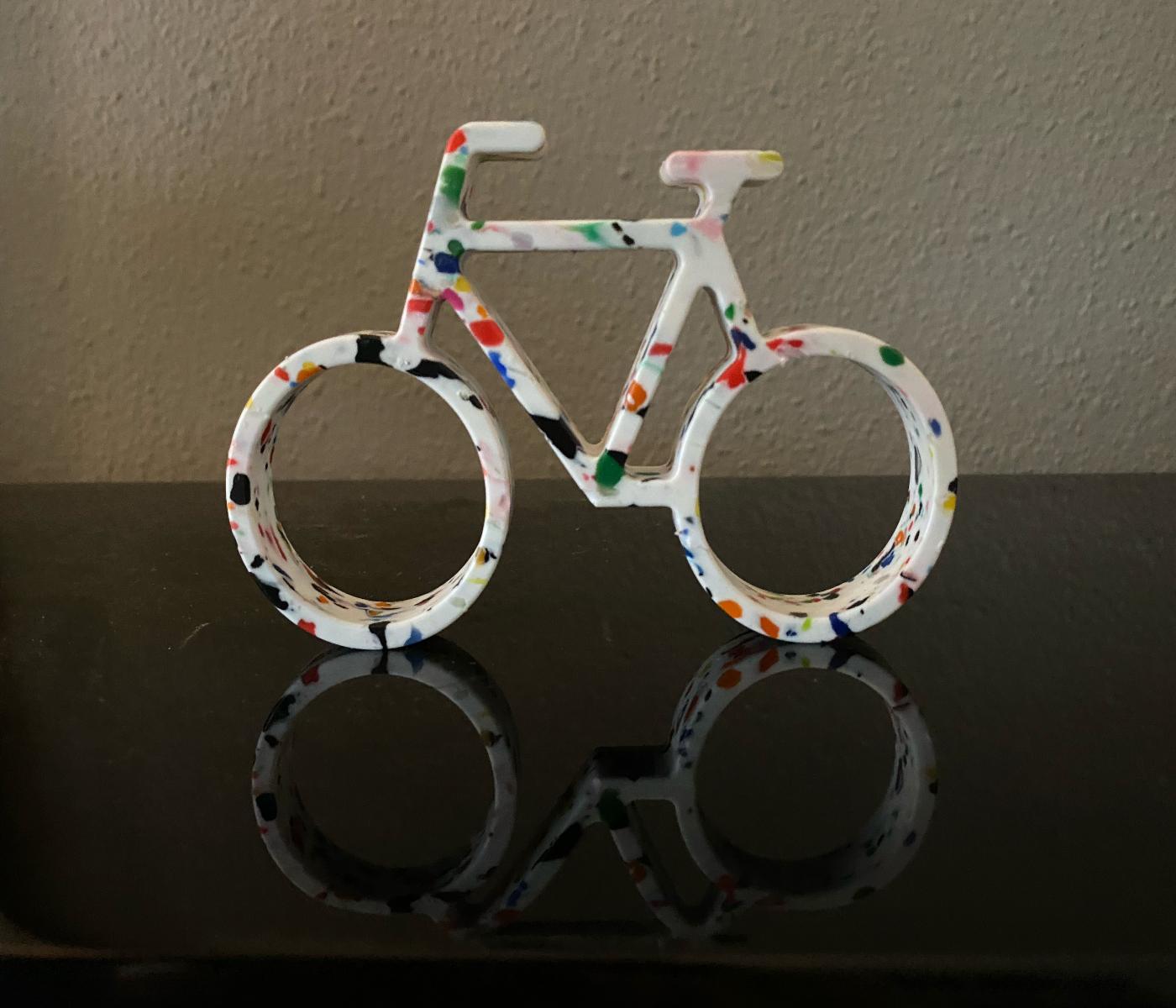 Bicycle Figurine by Designer Marcel Wanders In Excellent Condition For Sale In Waddinxveen, ZH