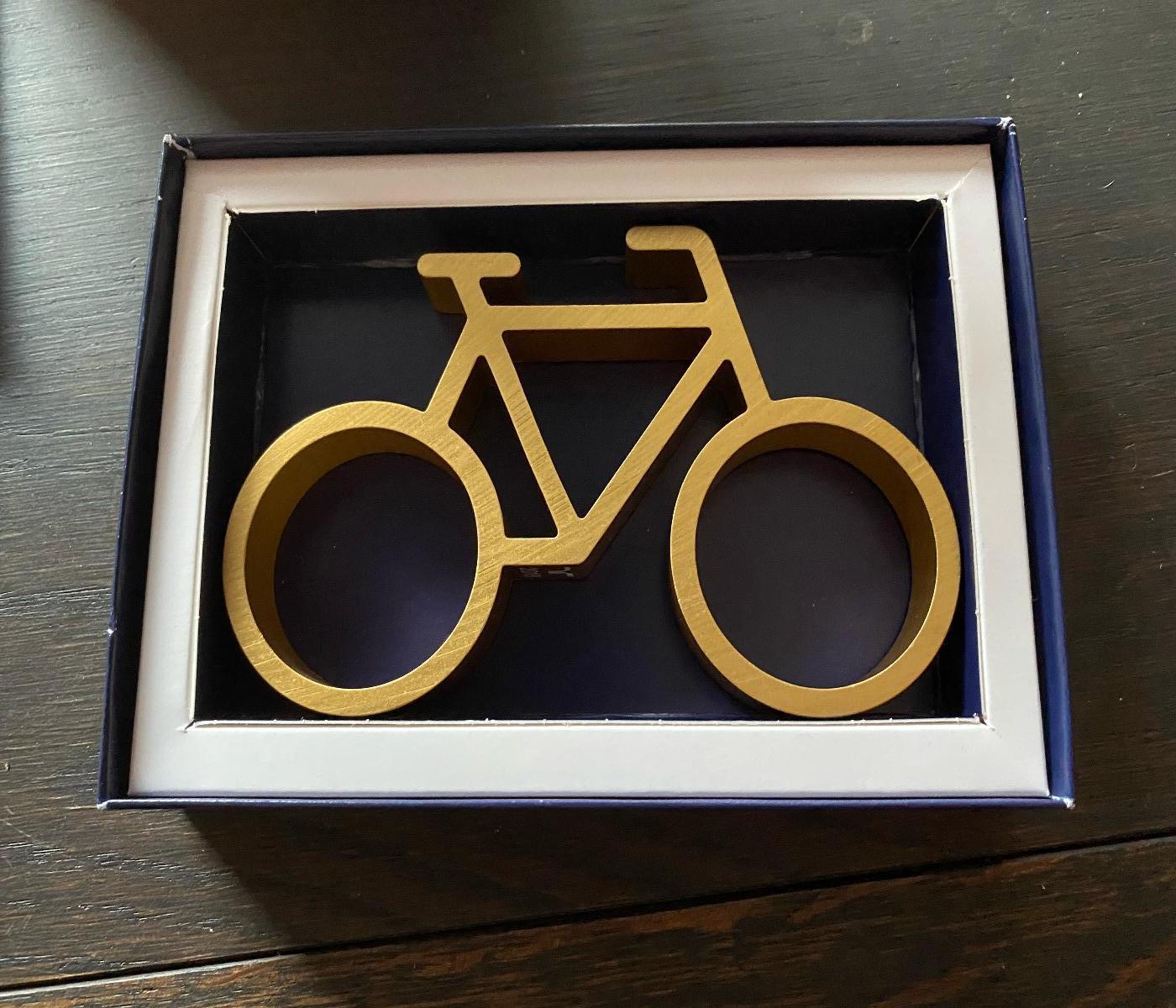 Dutch Bicycle Figurine by Designer Marcel Wanders For Sale