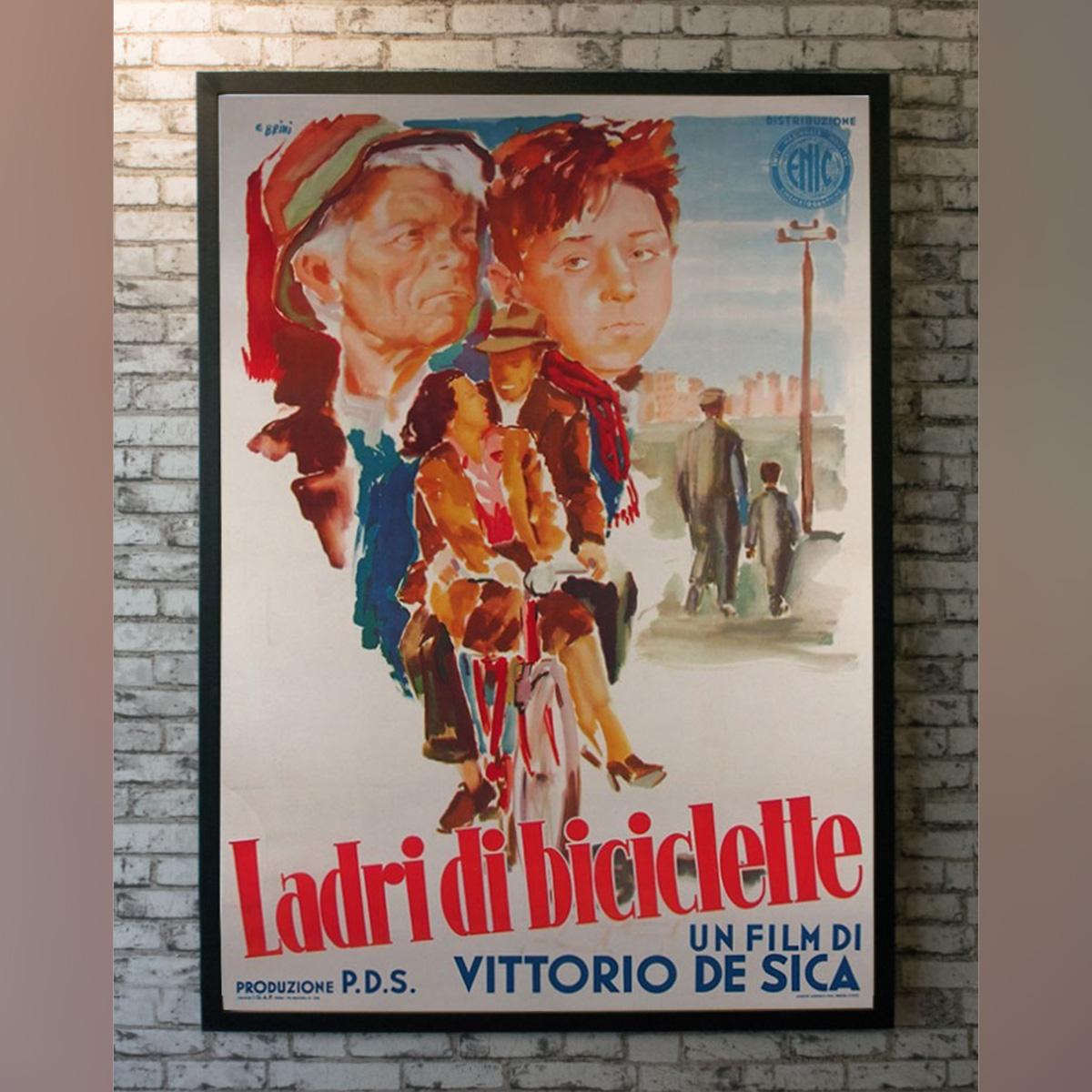 ladri di biciclette locandina originale