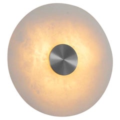 Petite applique murale Bide en nickel de Bert Frank