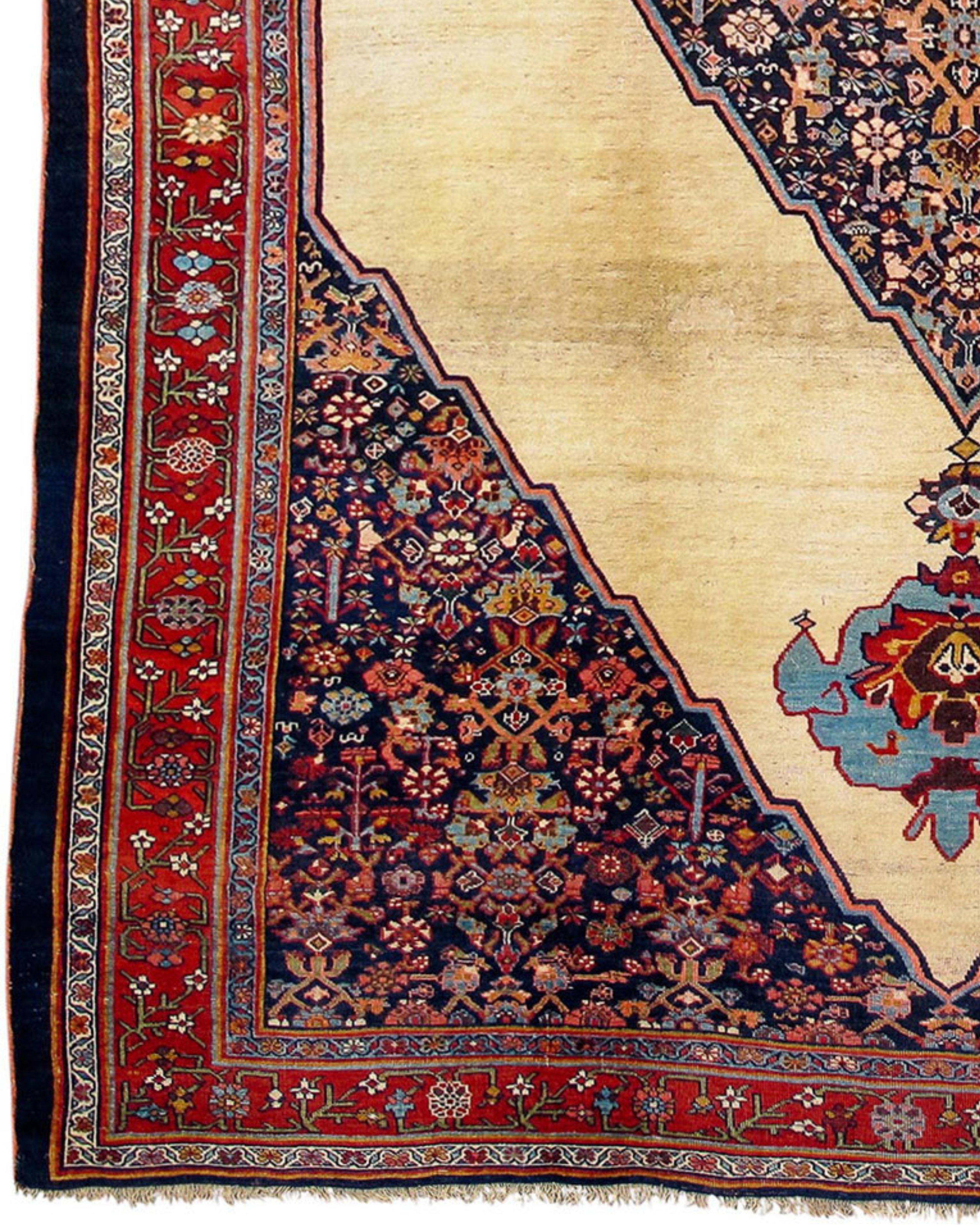 Perse Tapis Bidjar, 19e siècle en vente