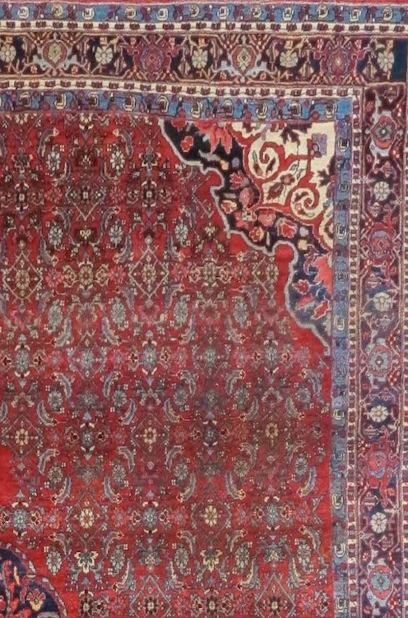 Hand-Woven Bidjar Carpet For Sale