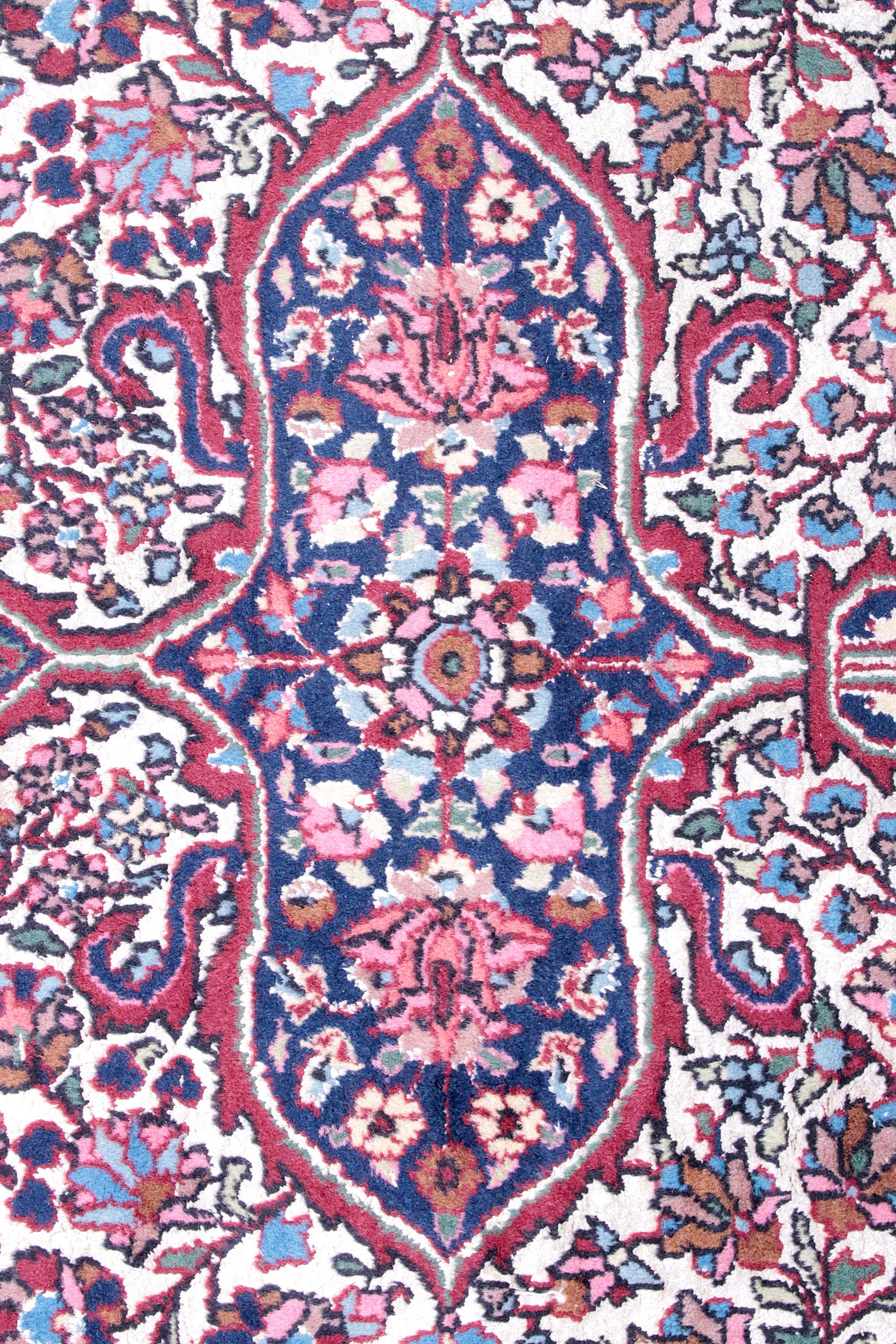 Bidjar-Teppich aus handgefertigtem Kaschmir im Angebot 1