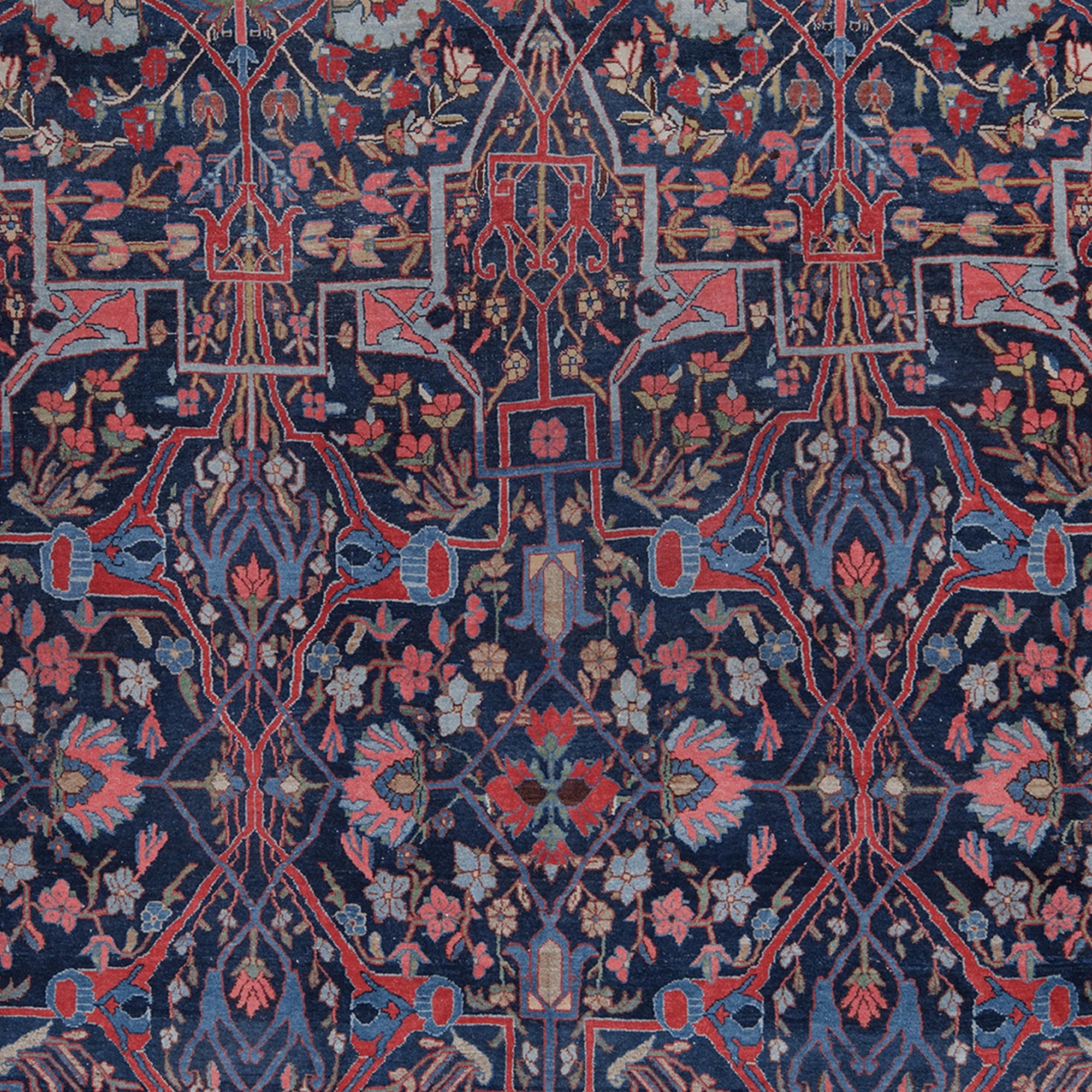Bidjar Carpet - Late 19th century (Persisch) im Angebot