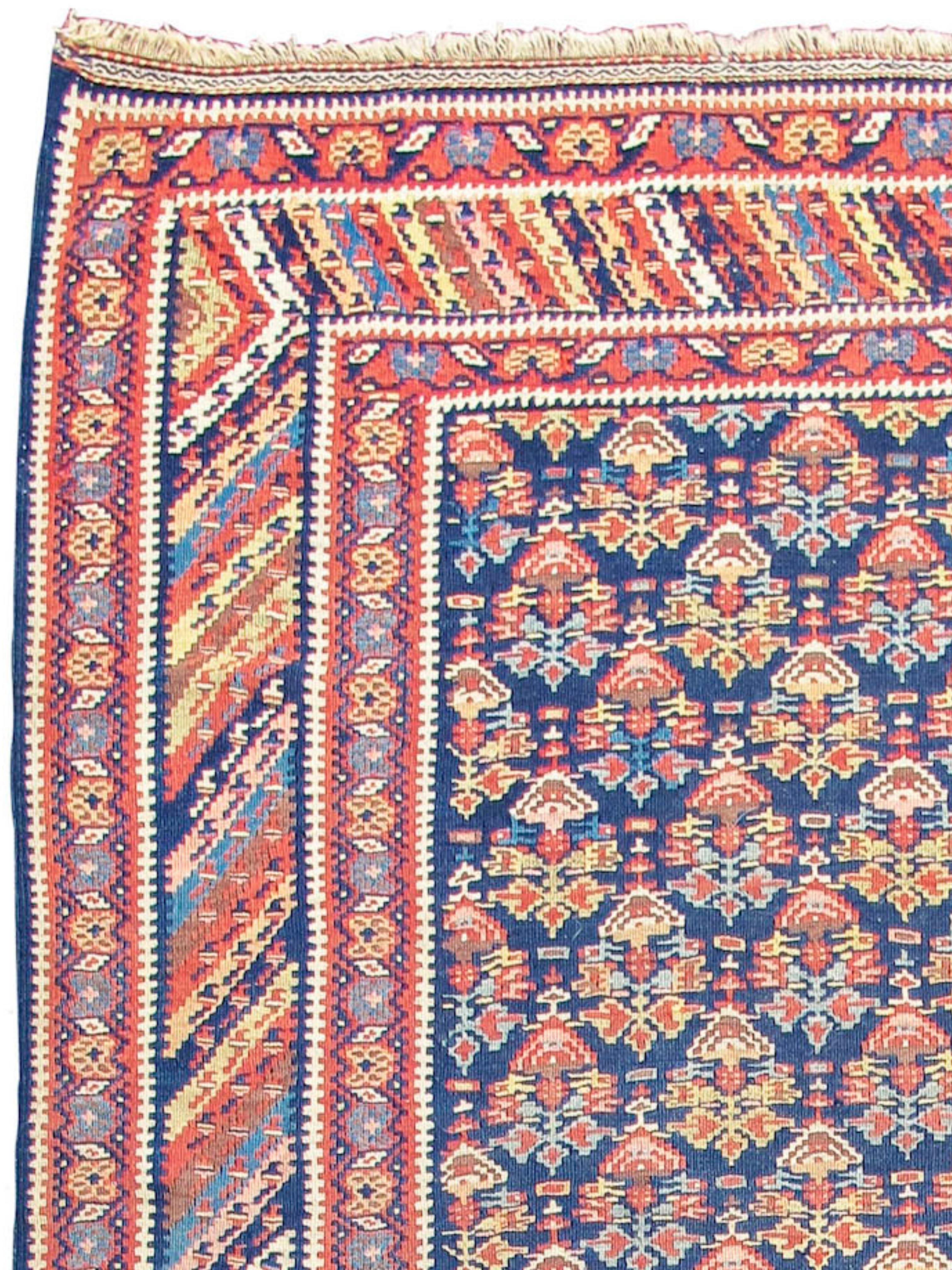 Kilim Bidjar, fine XIX secolo

Informazioni aggiuntive:
Dimensioni: 3'6