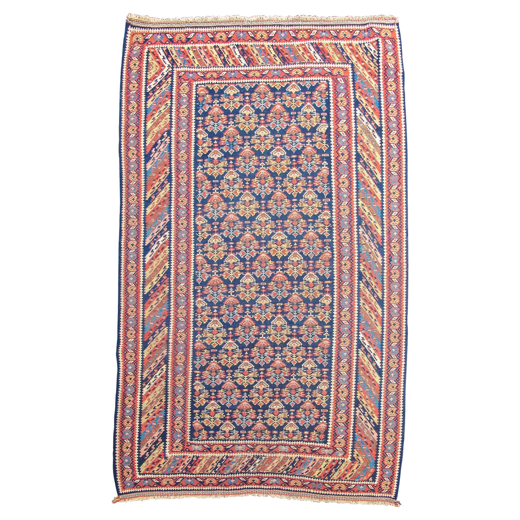 Bidjar Kilim, Late 19th Century