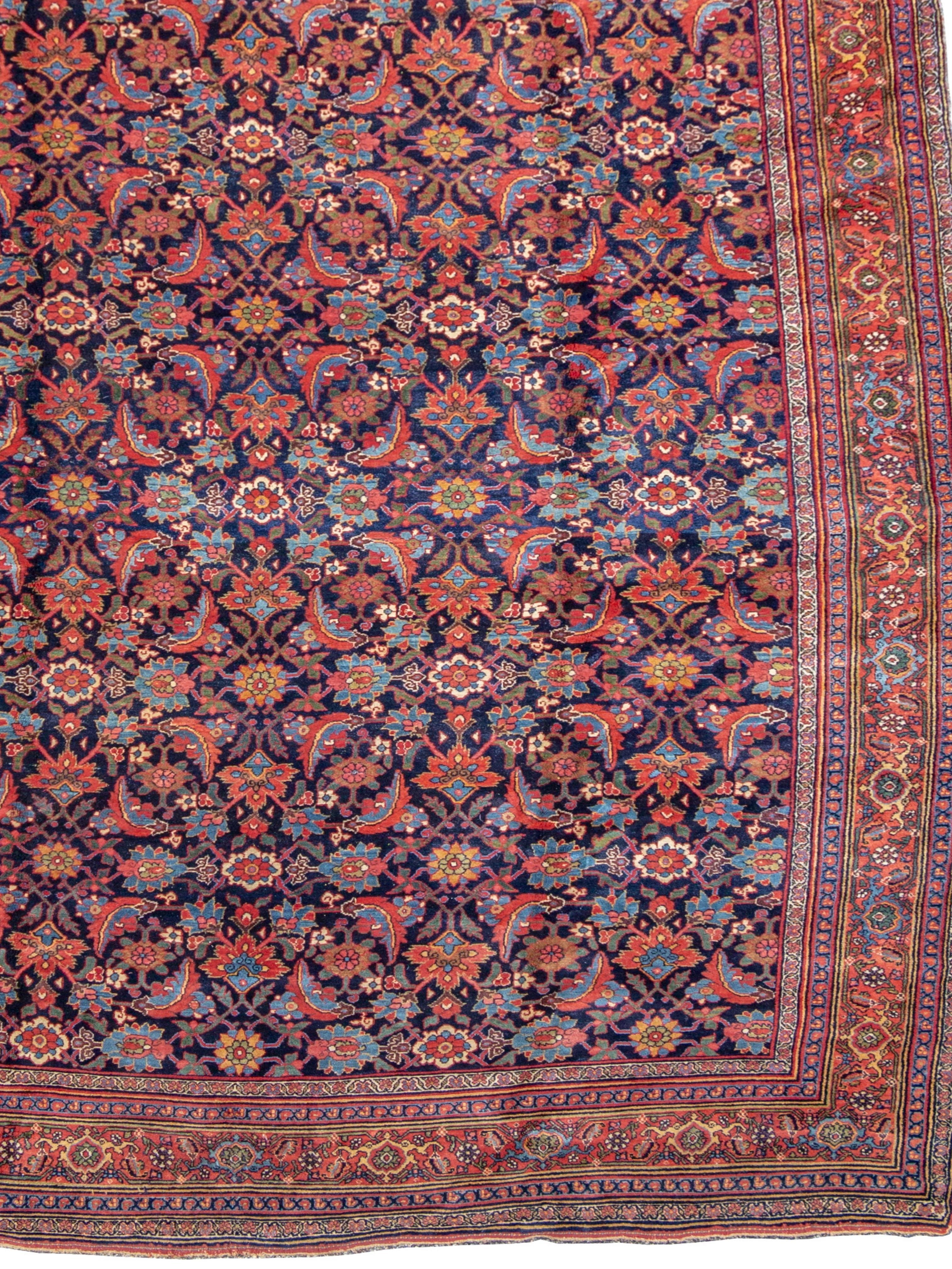 20th Century Bidjar long rug, c. 1900 For Sale