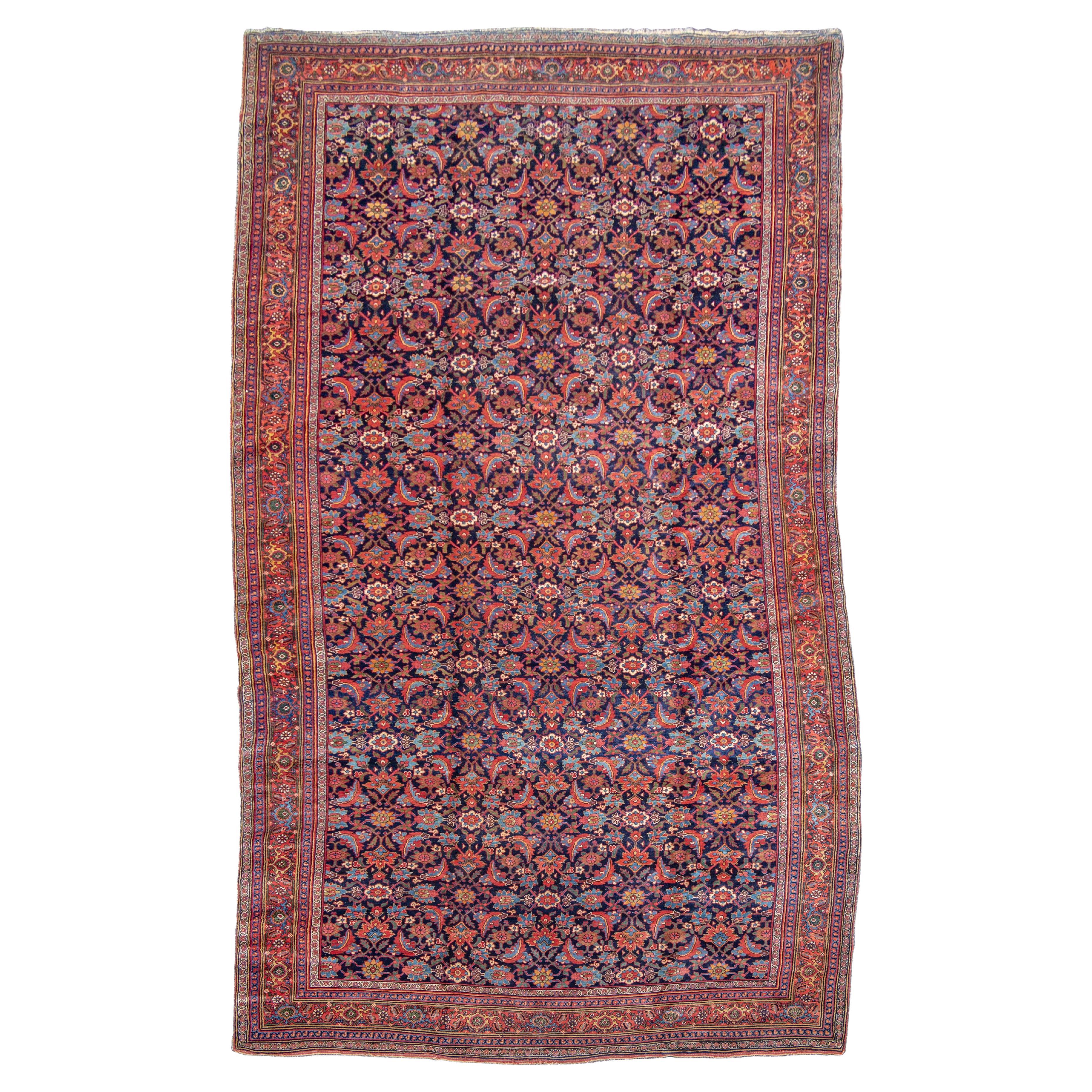 Bidjar long rug, c. 1900 For Sale