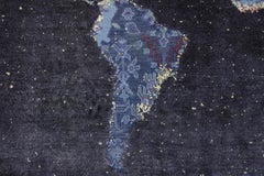 Bidjar Paddington World Rug Map Night Version by Jan Kath