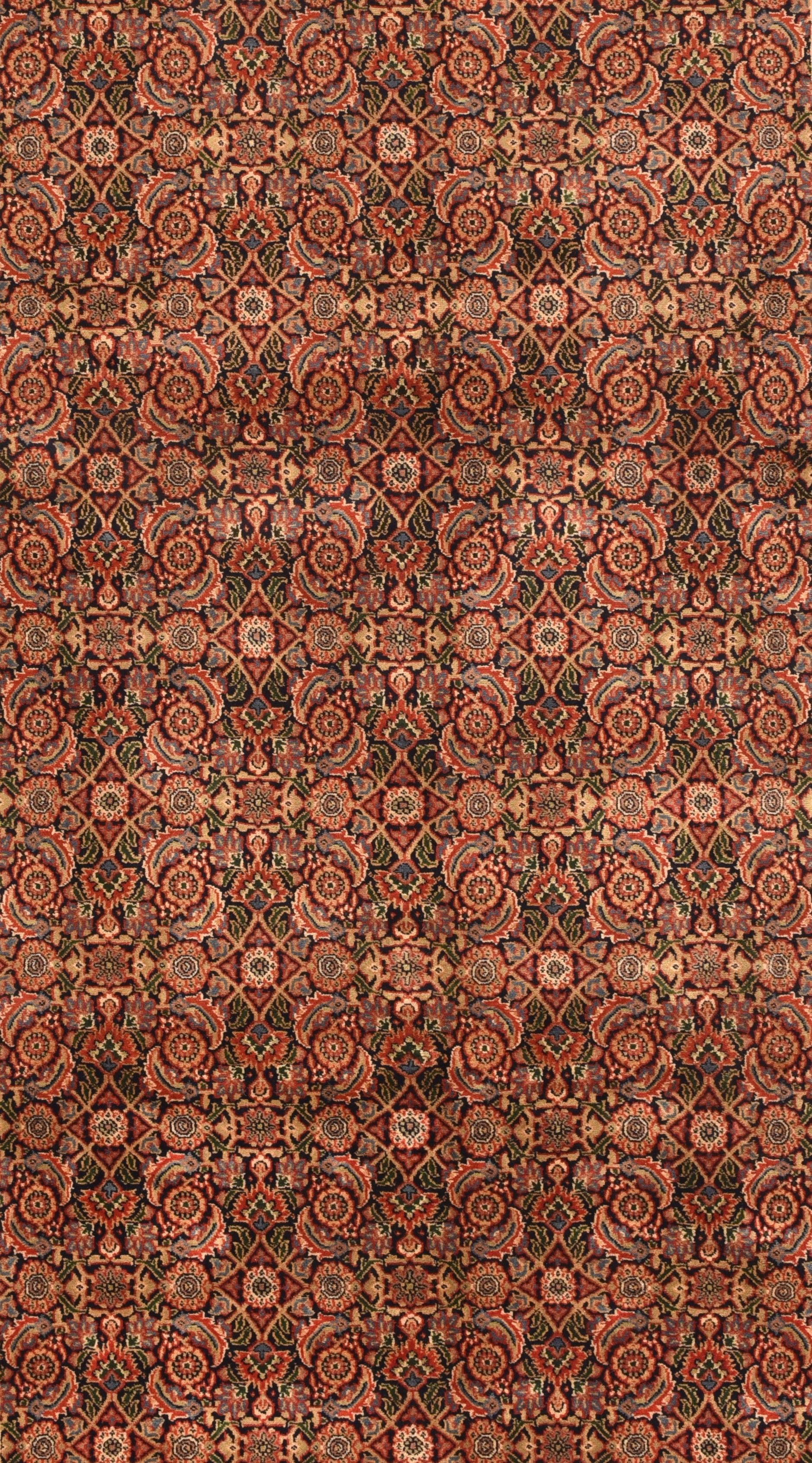 Bidjar-Teppich 4'10'' x 7'7'' im Zustand „Gut“ im Angebot in New York, NY