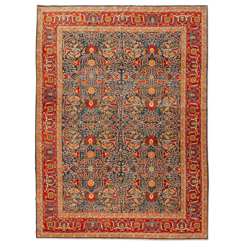 Hand-Knotted Bidjar Wool Rug. 4.25 x 3.10 m For Sale