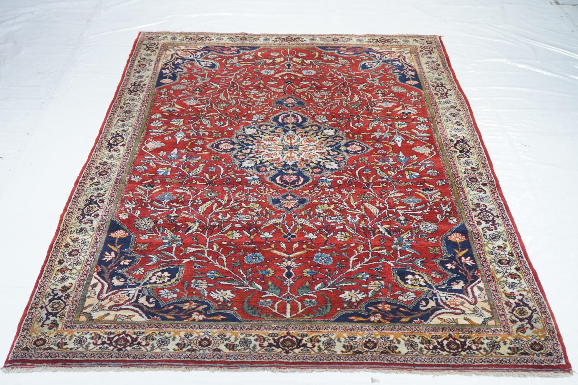 Alfombra Bidjar Antigua 4'9'' x 7'2'' Lana en venta
