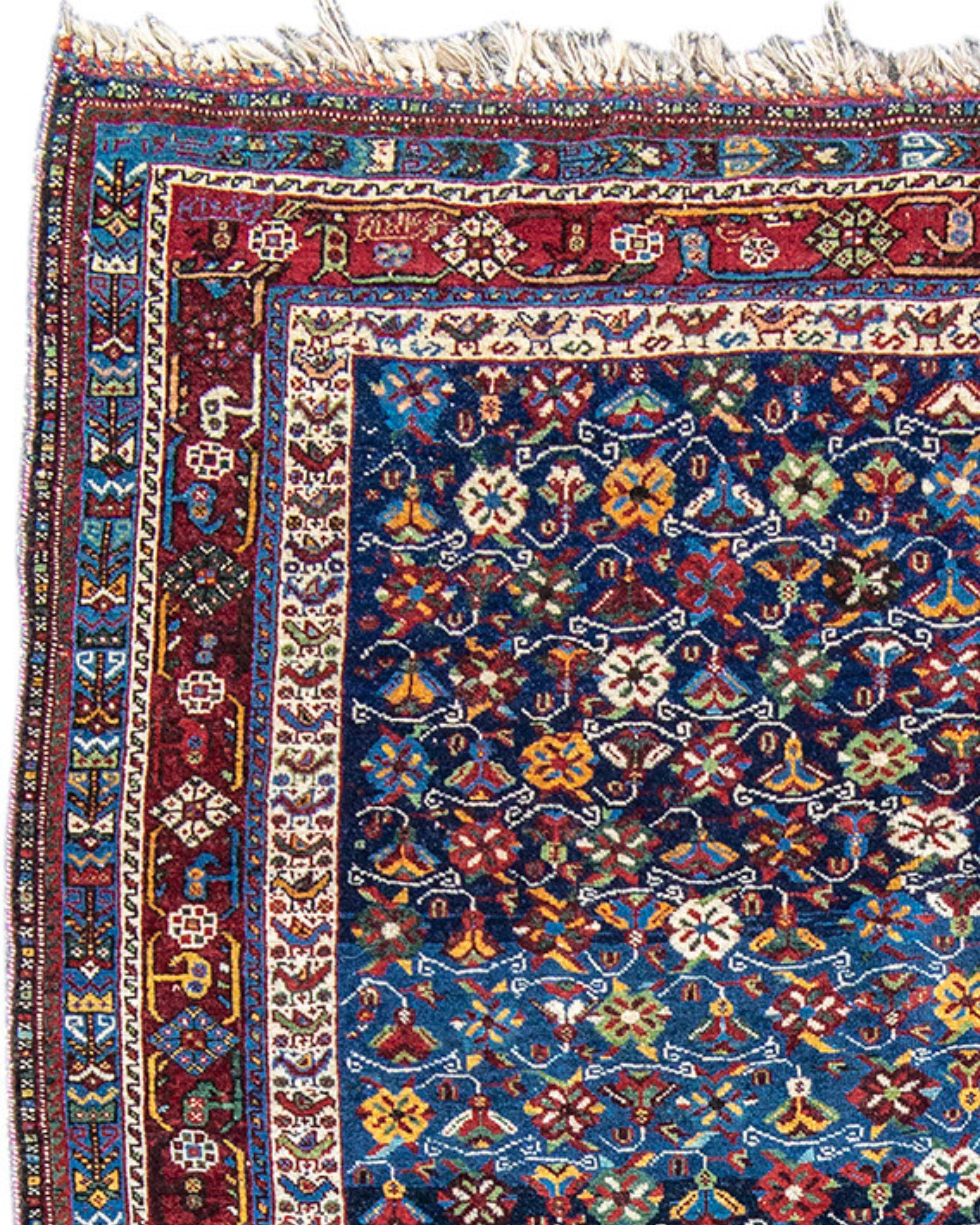 Persian Bidjar Rug, 4th Quarter 19th Century For Sale