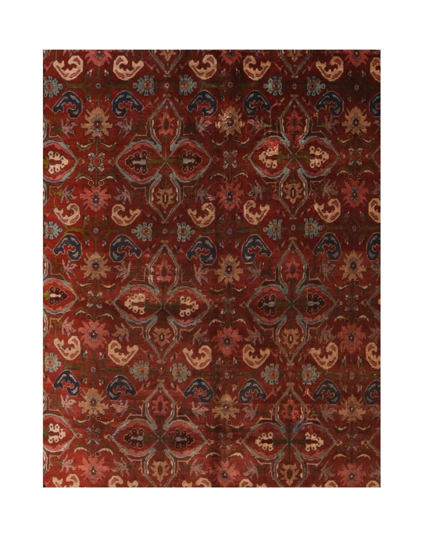 Antiker Bidjar-Teppich 7'6'' x 18'6'' im Zustand „Hervorragend“ im Angebot in New York, NY