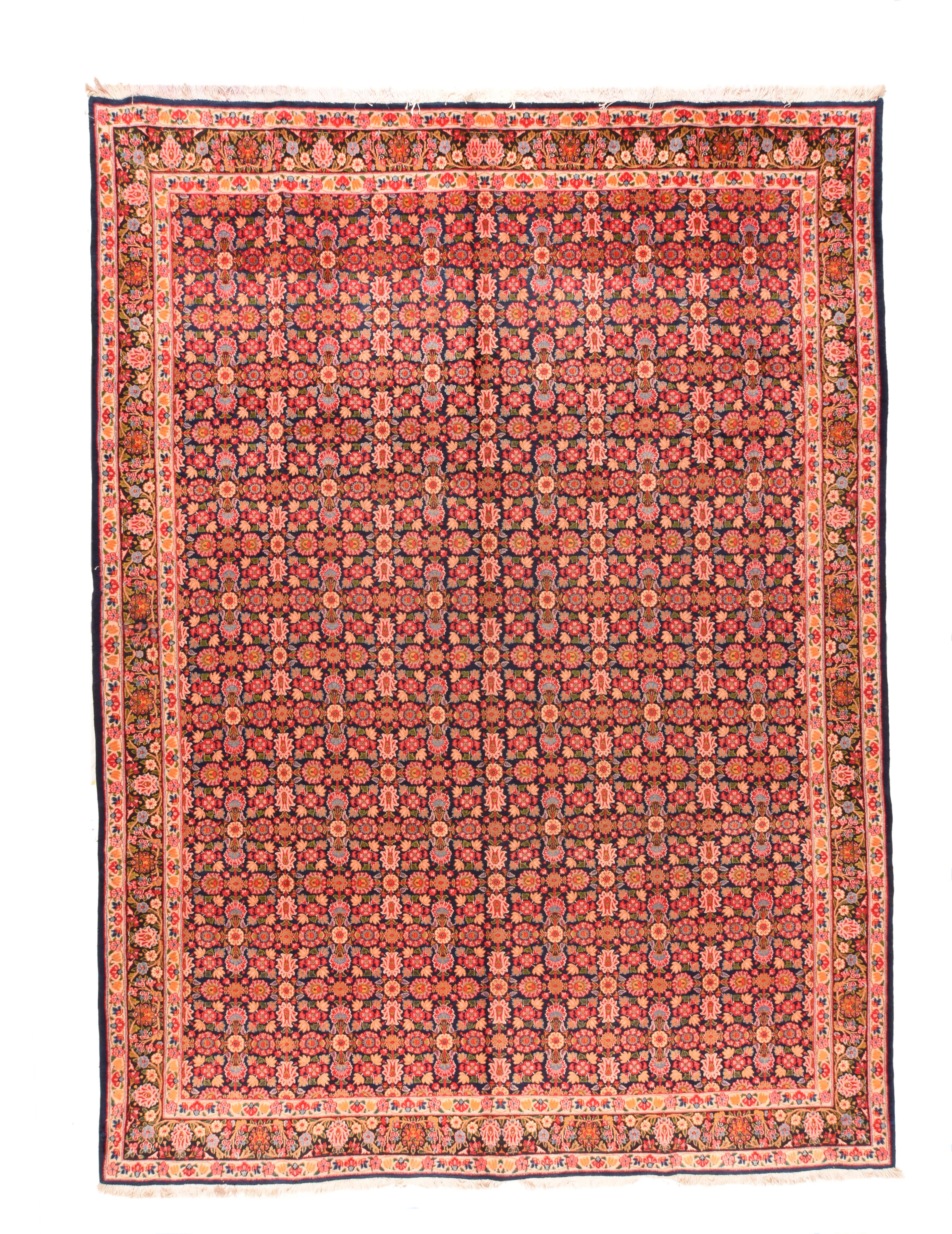 Persian Vintage Bidjar Rug 9'6'' x 13'0'' For Sale
